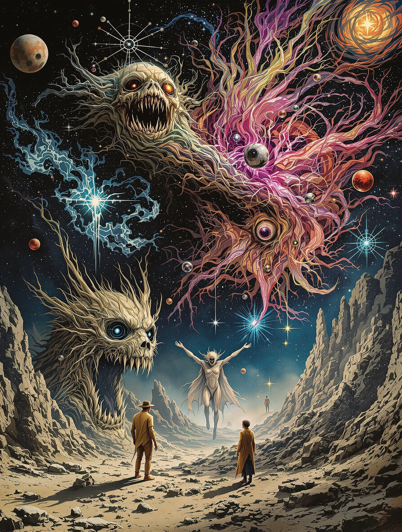 Cosmic Mythical Spooky Horror Fantasy