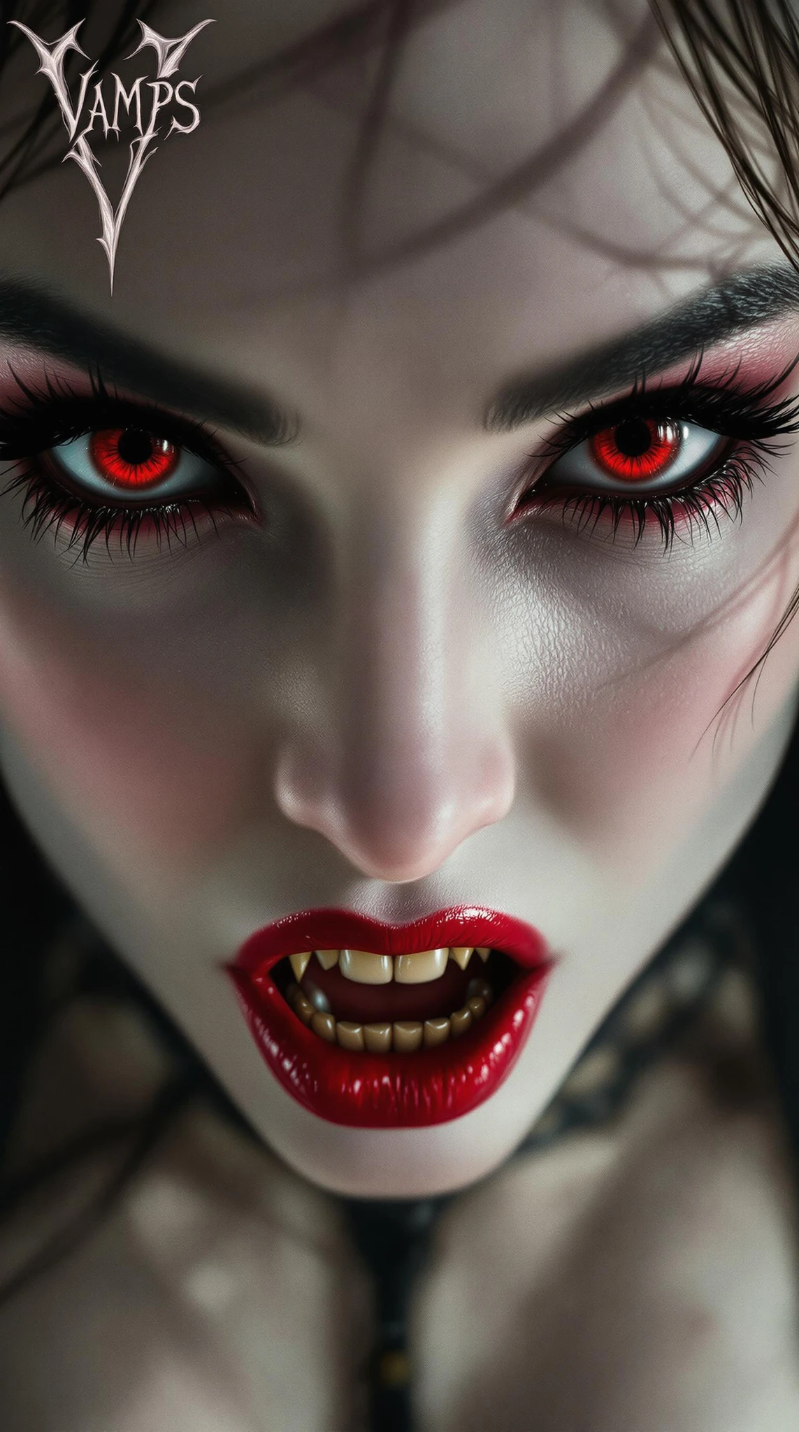 Vampire Woman Horror Magazine Cover