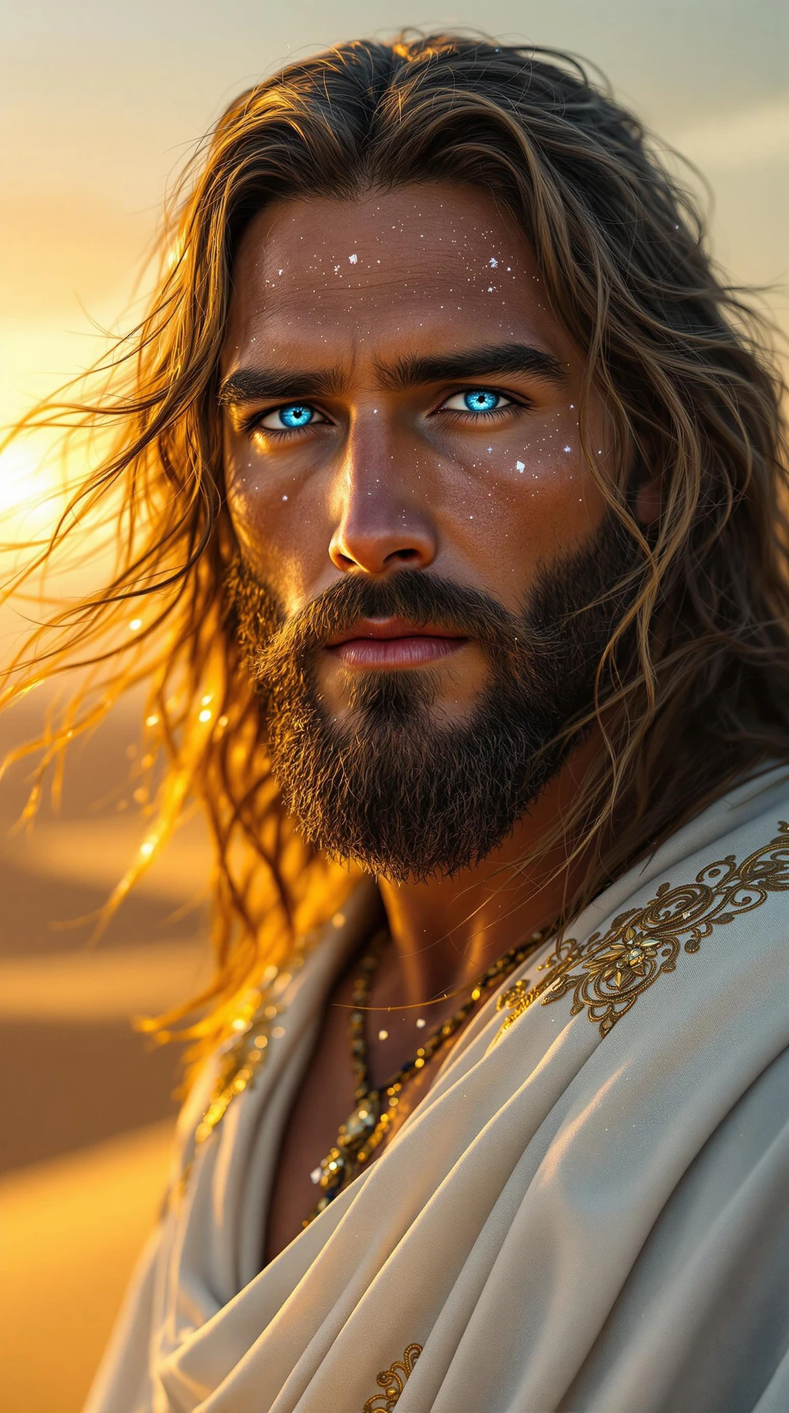 Jesus Christ Desert Portrait Divine