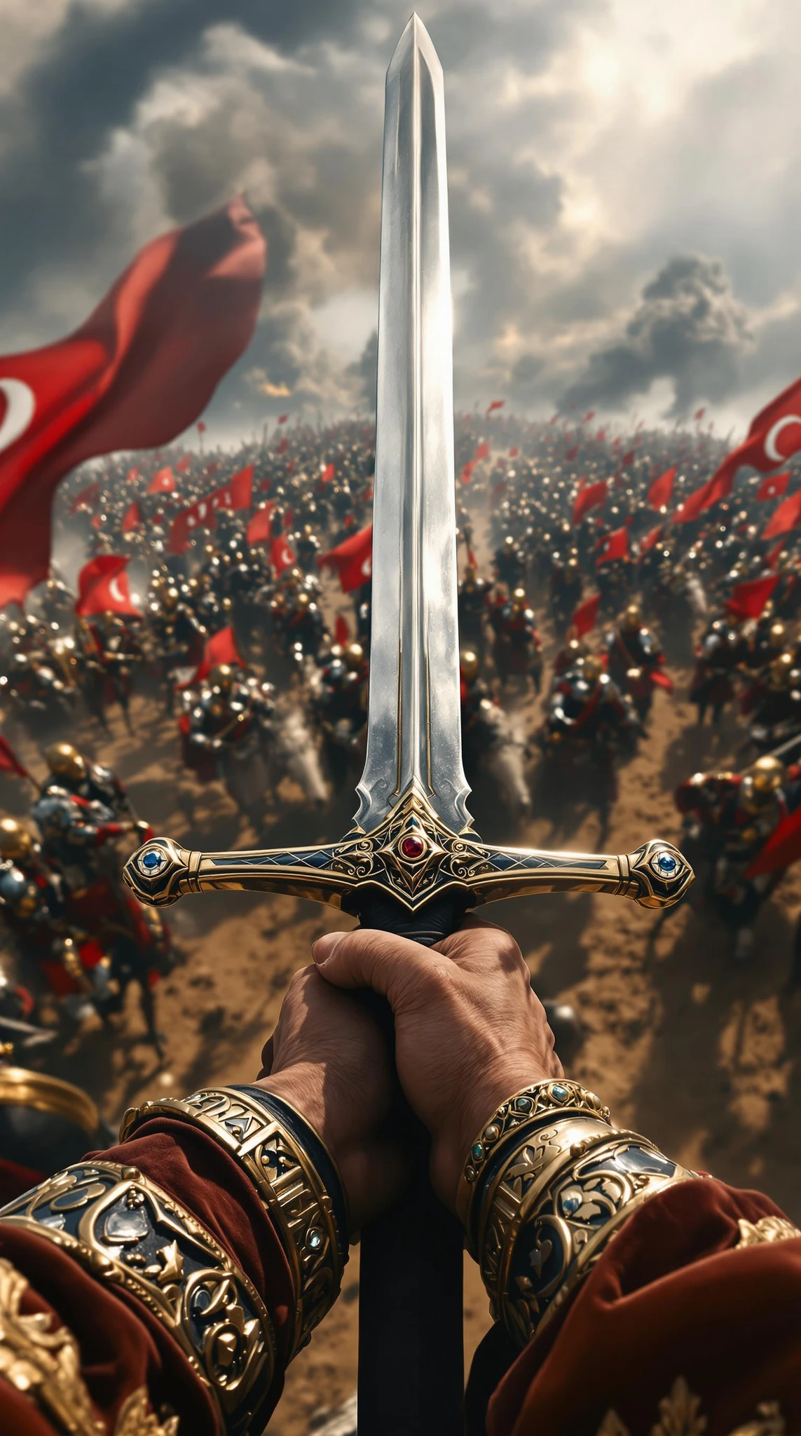 Sultan Wielding Saber Battlefield