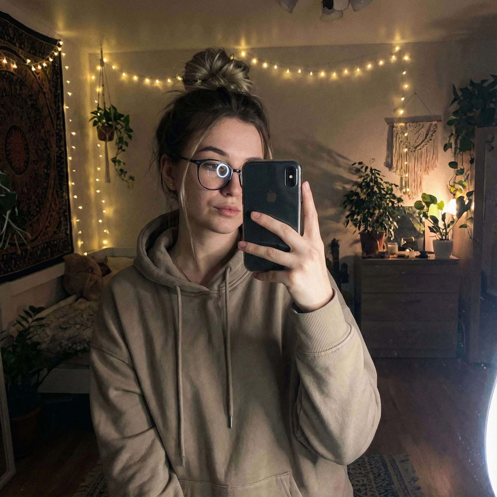 Russian Model Influencer Selfie