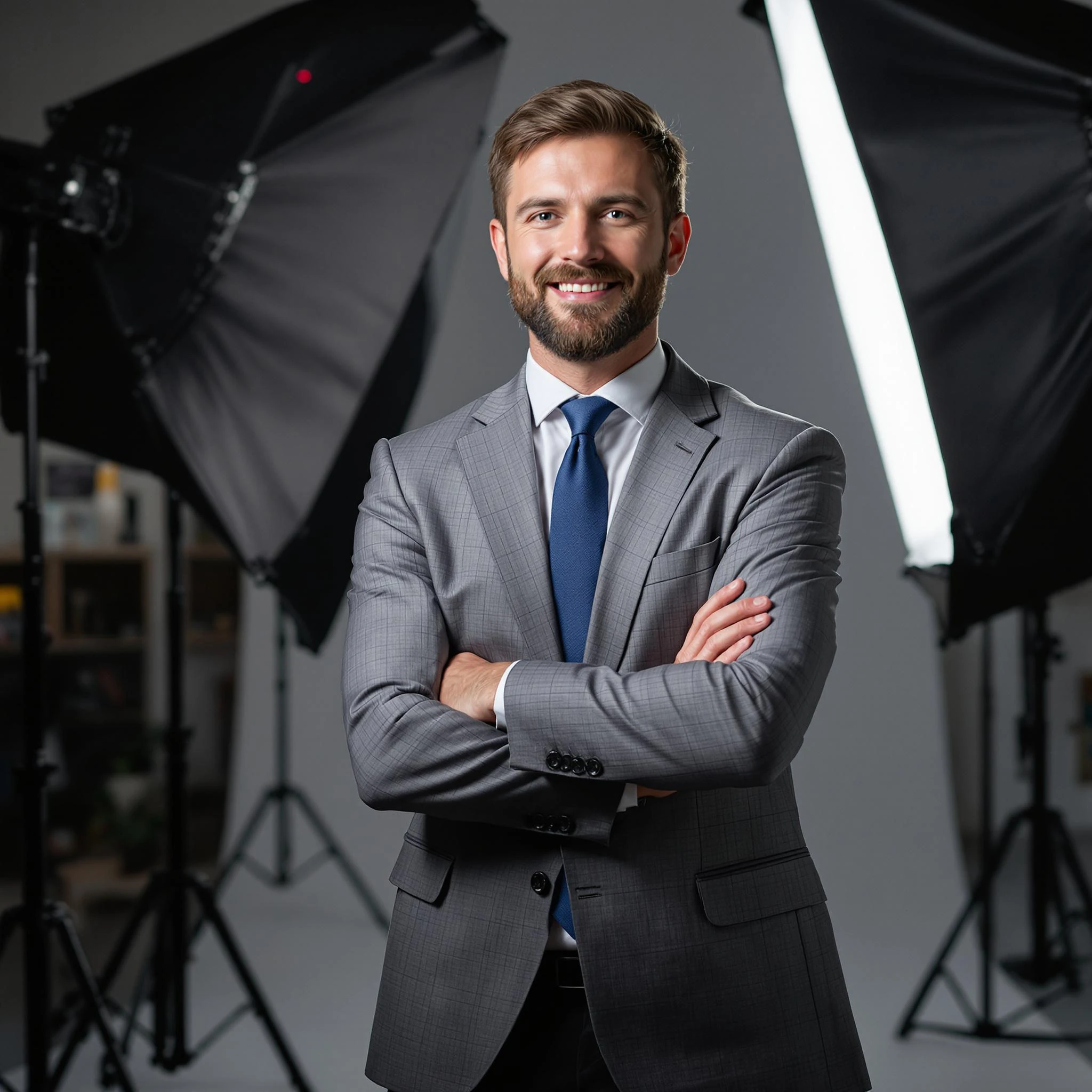 Business Man Studio Portrait