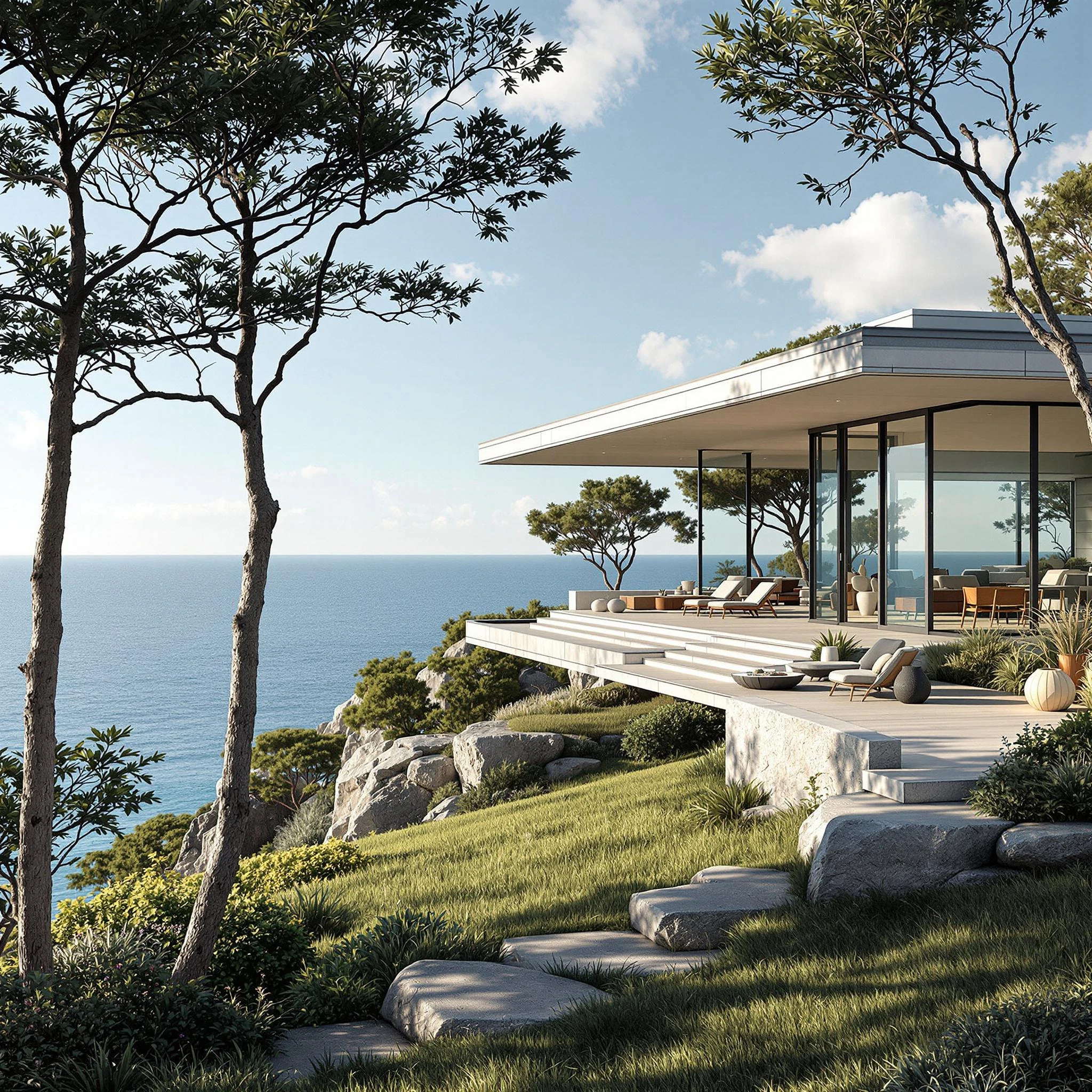 Mid Century Modern Ocean