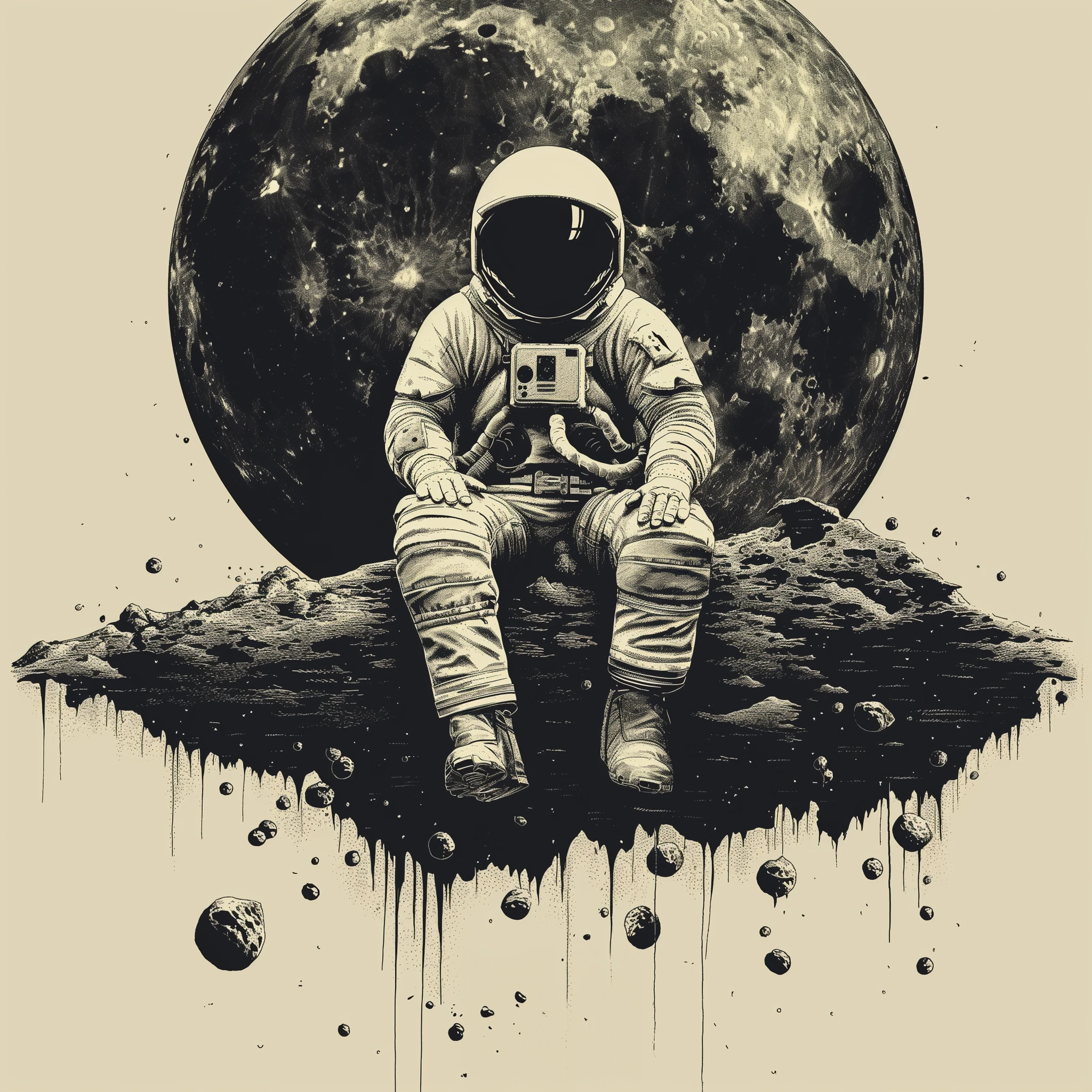 Astronaut Outer Space Moon