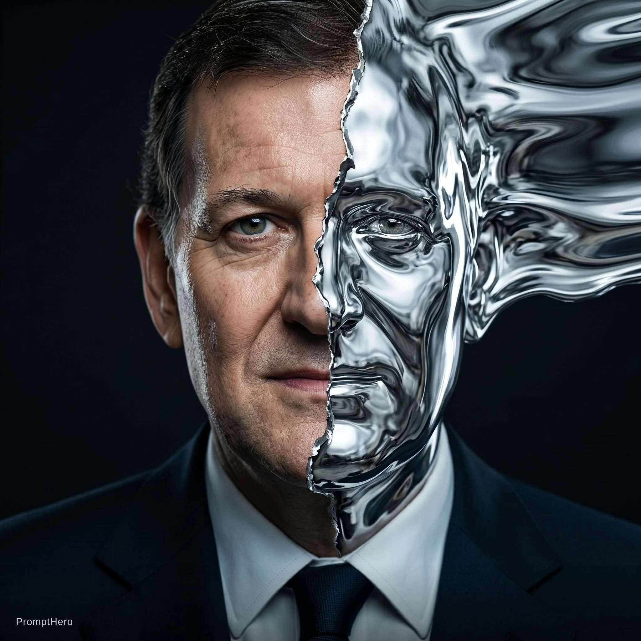 Rajoy Liquid Metal Terminator