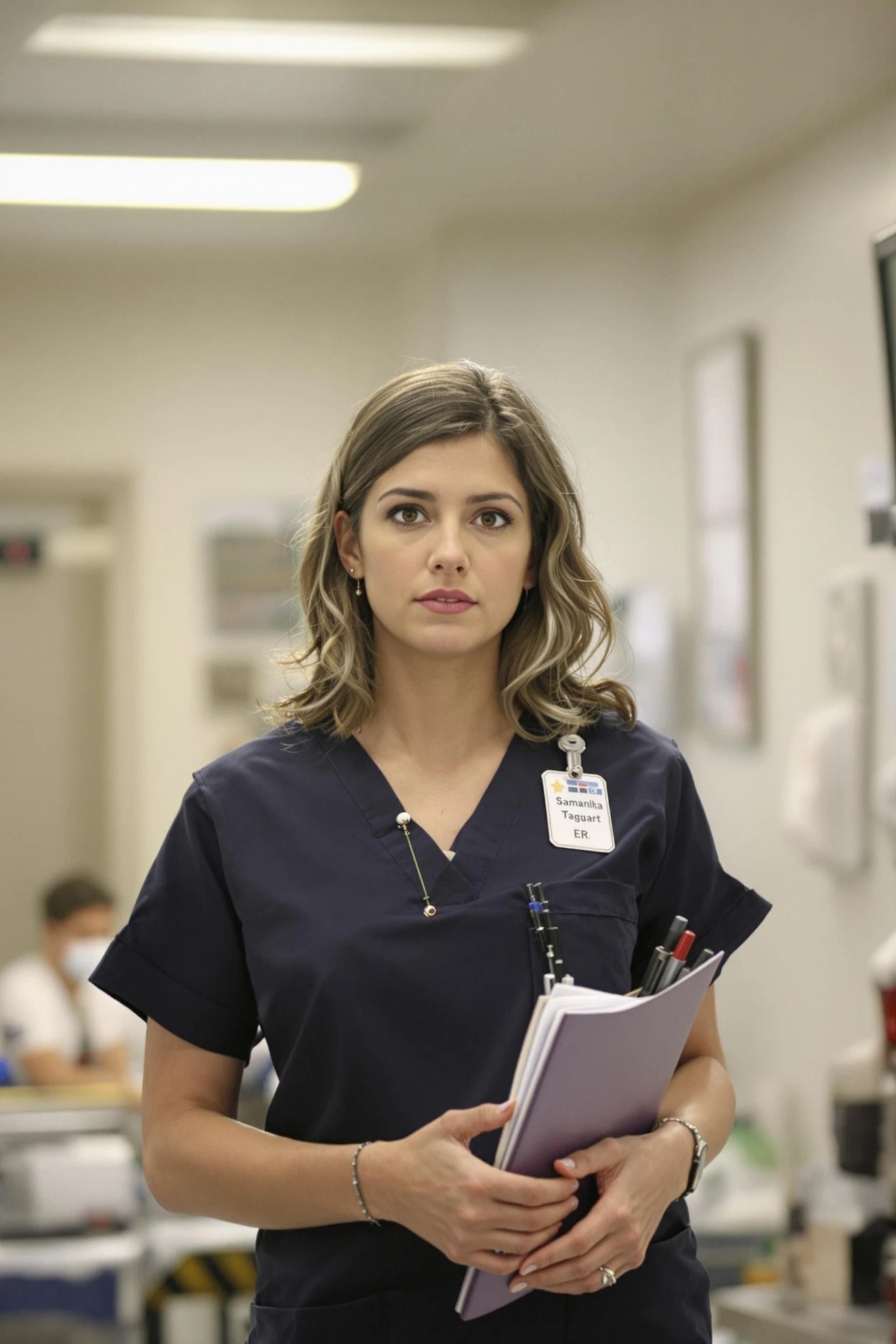 Nurse Sam Taggart In Emergency Room