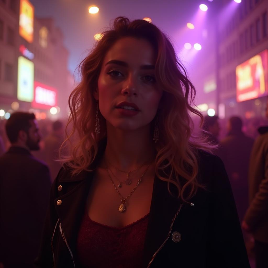 Hermione Granger as a Berlin Club Queen