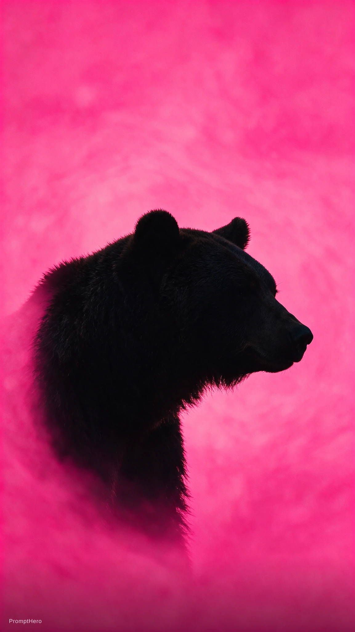 Bear Profile Silhouette
