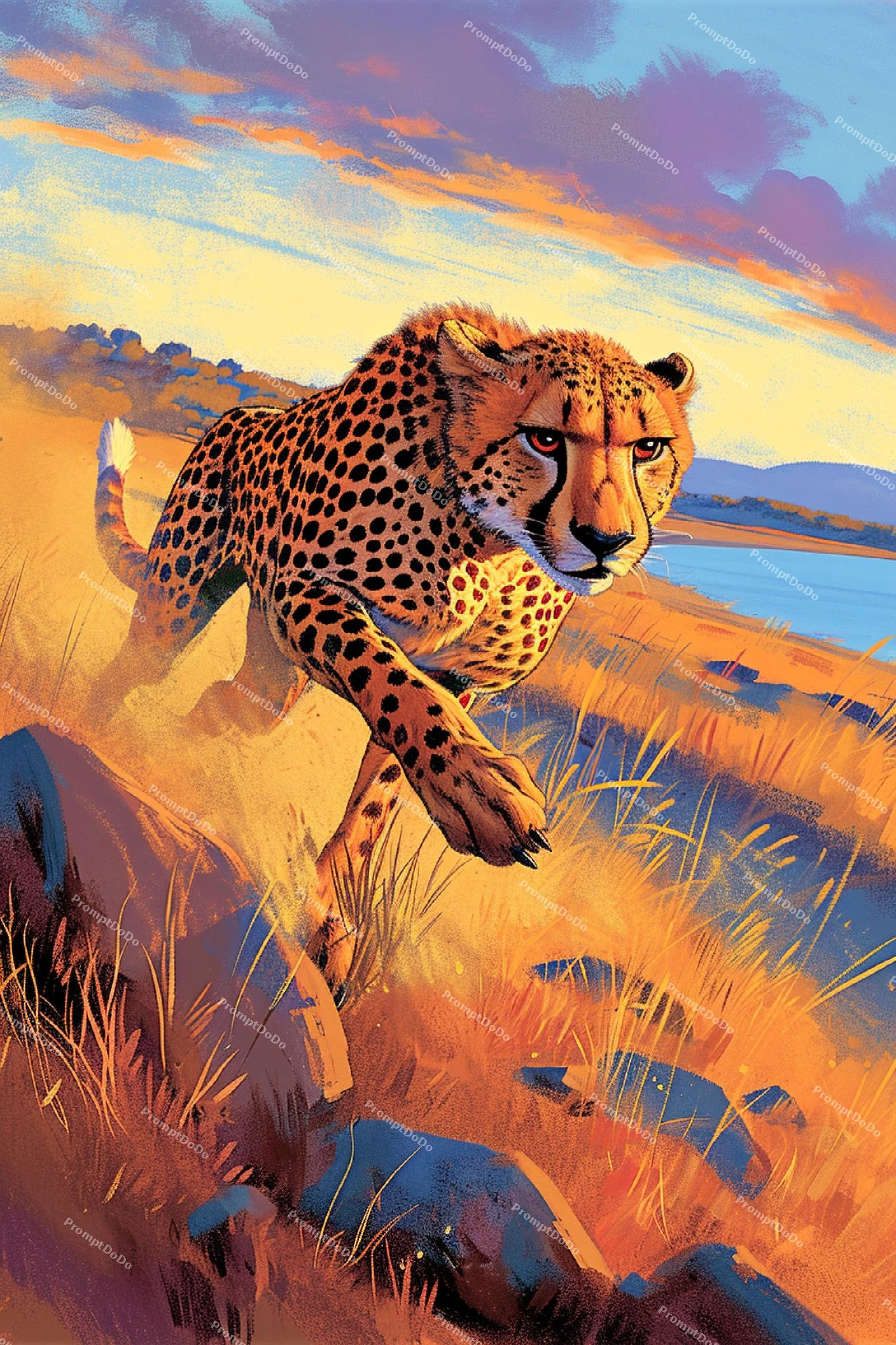 Fearless Cheetah Grasslands