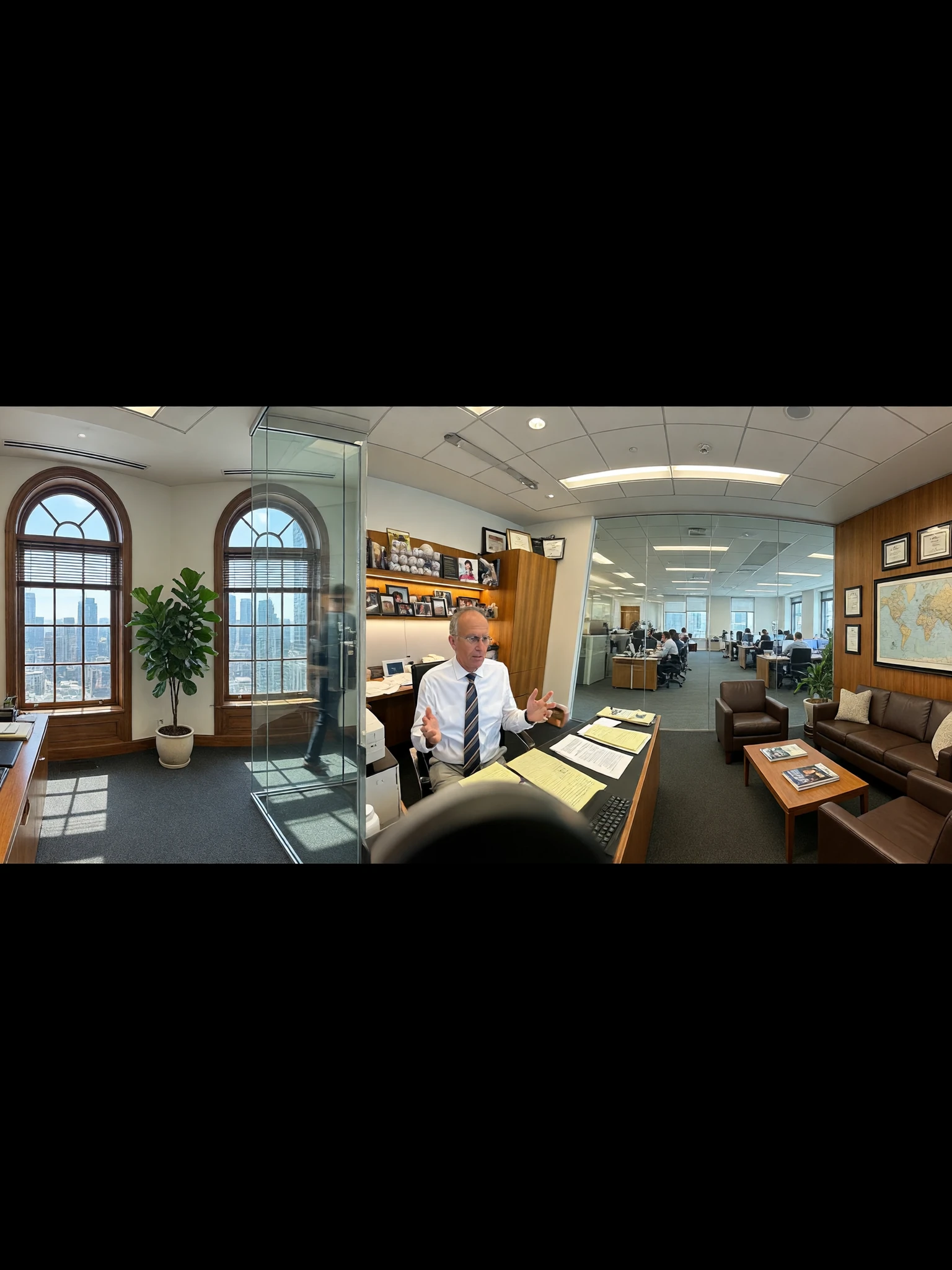 Panoramic Office Design