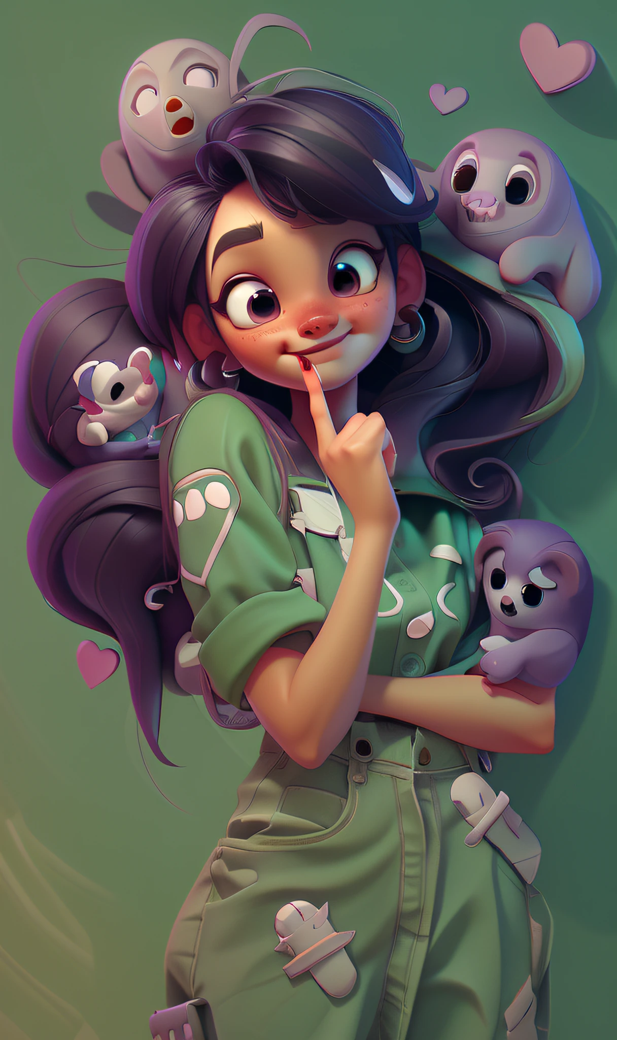 Cartoon Character Skulls