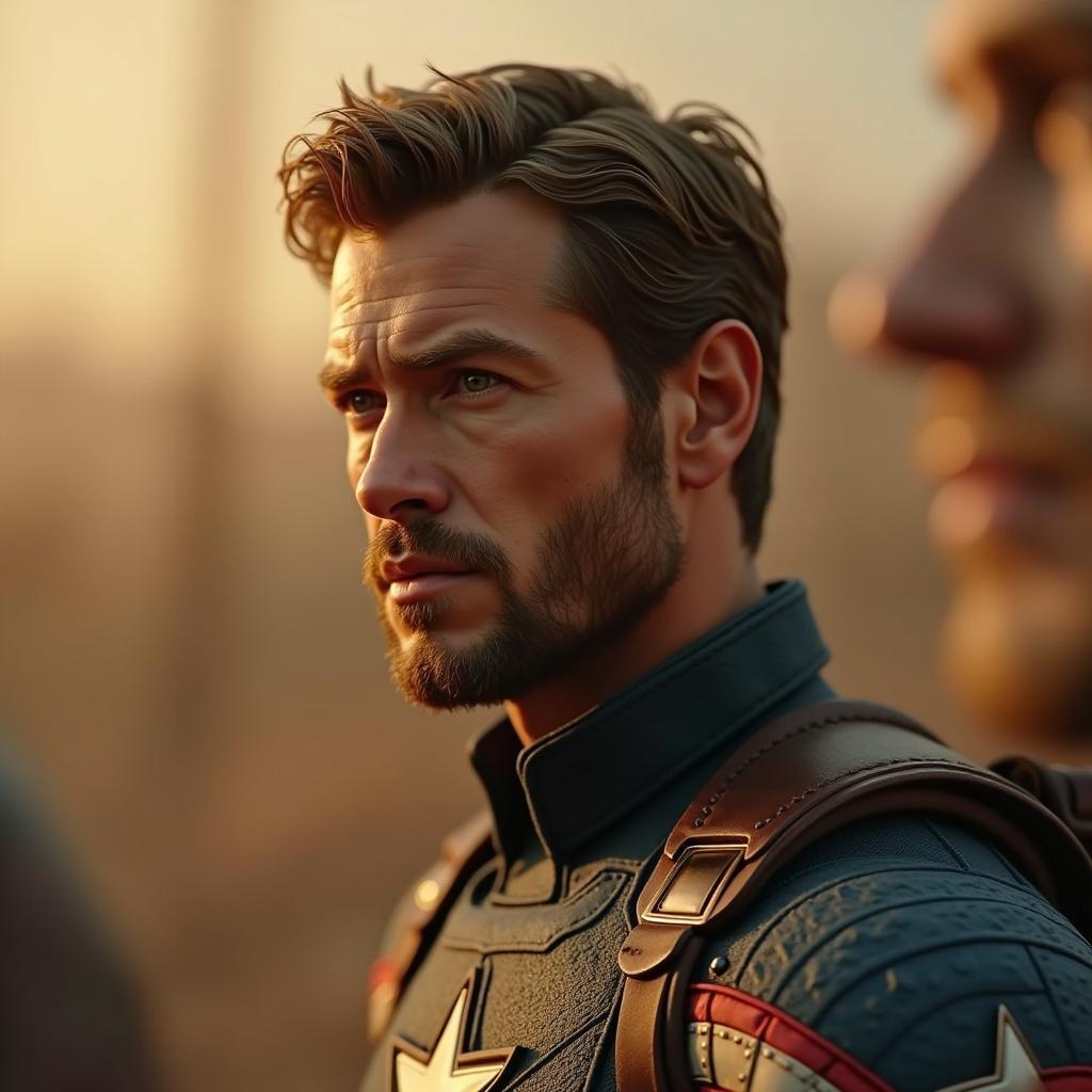 Chris Hemsworth as Claymation Captain America