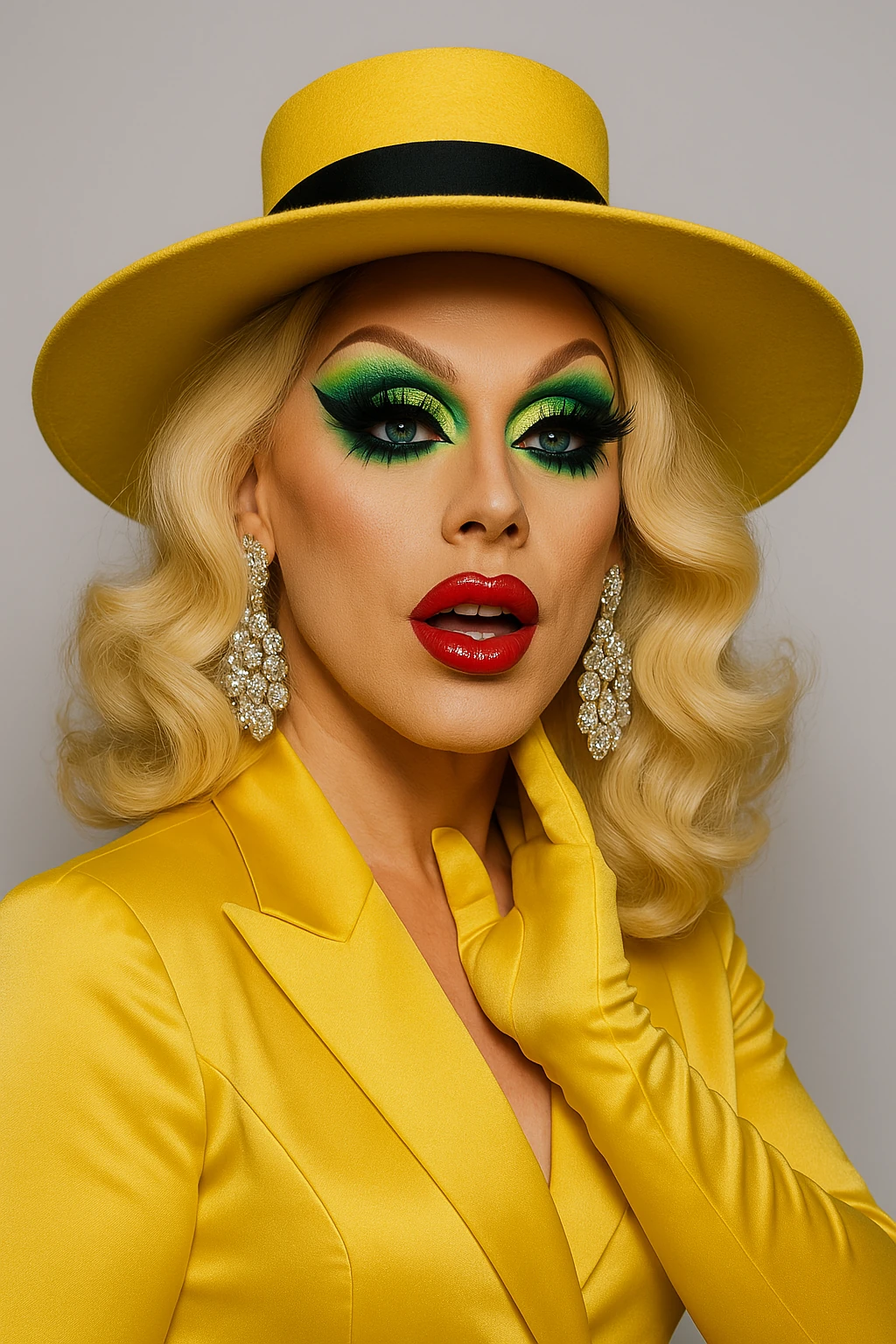 Drag Queen Makeup Portrait
