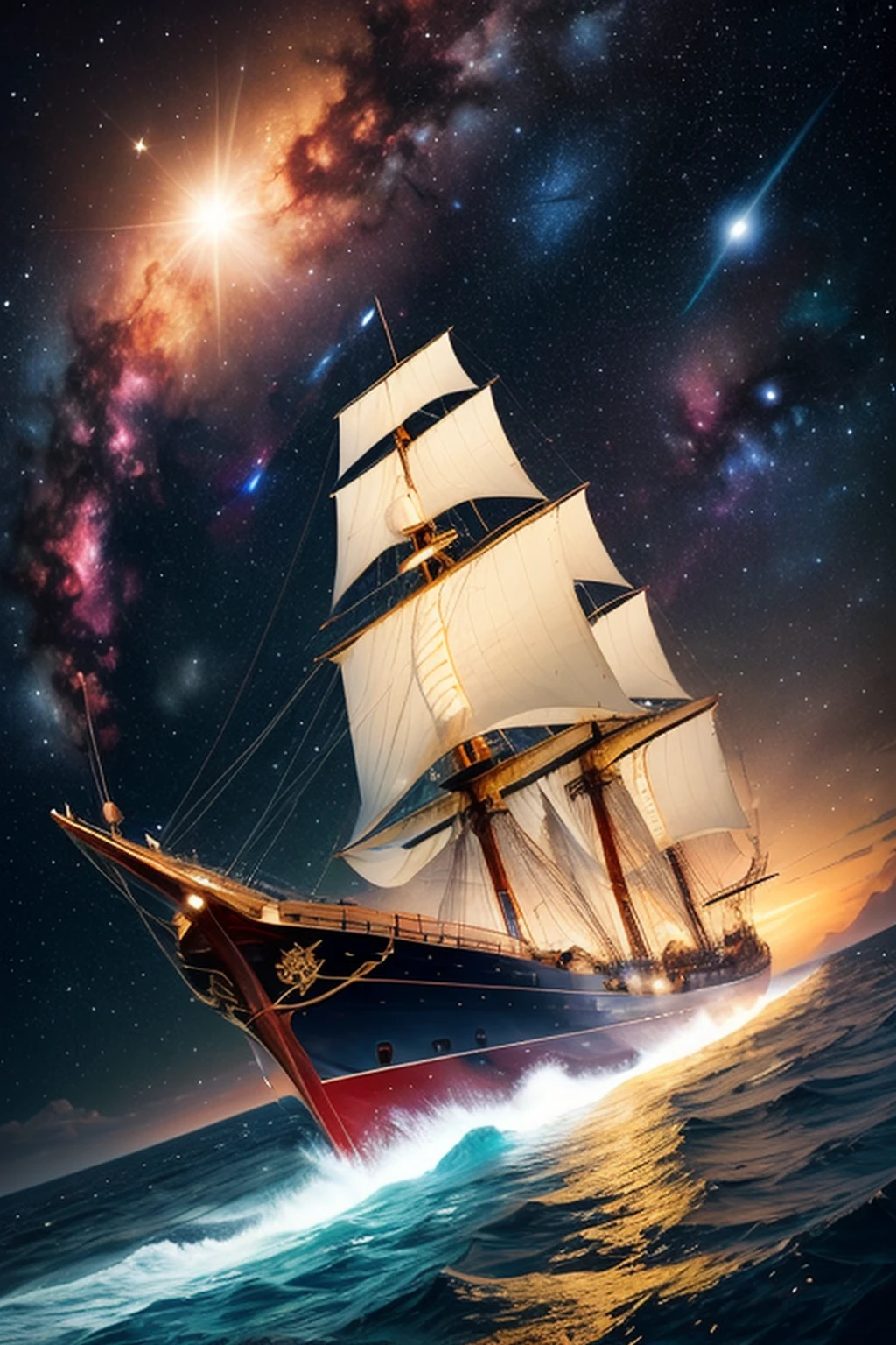 celestial sailing ship