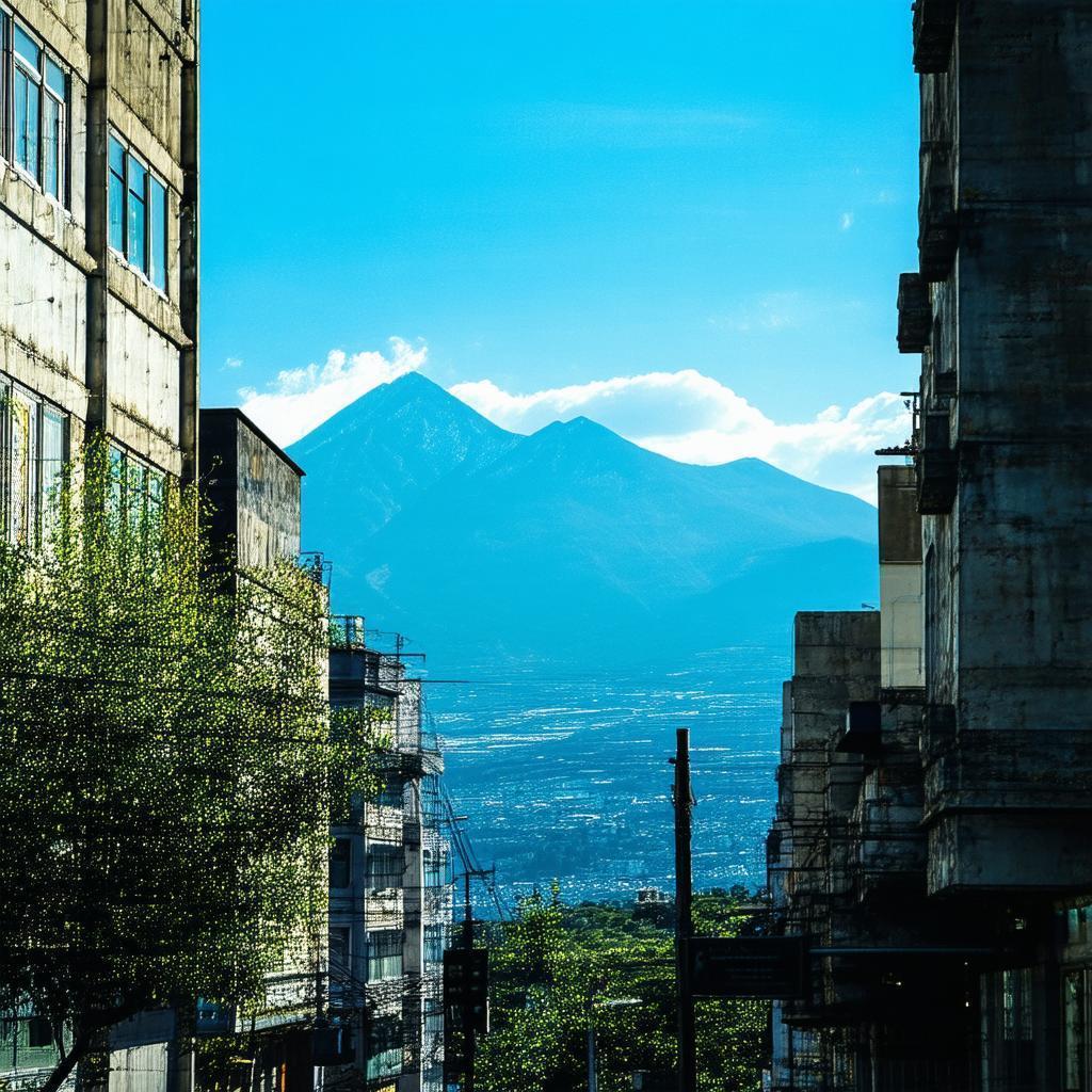 Idyllic Valley Captured in Gritty Street Photography
