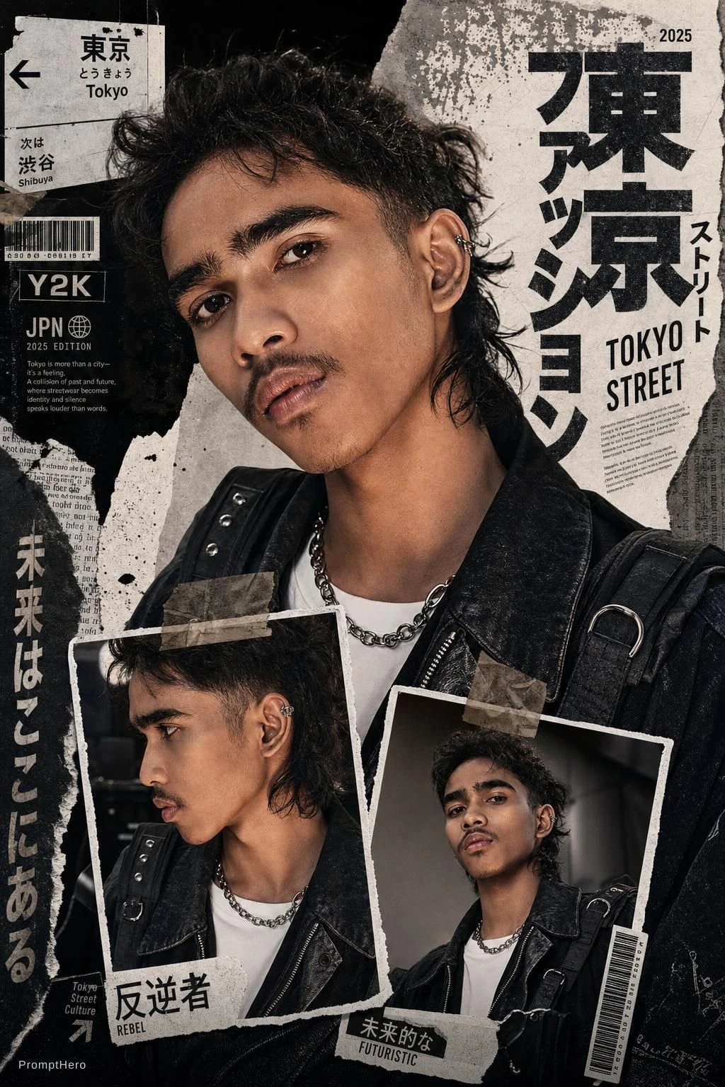Japanese Y2K Streetwear Editorial