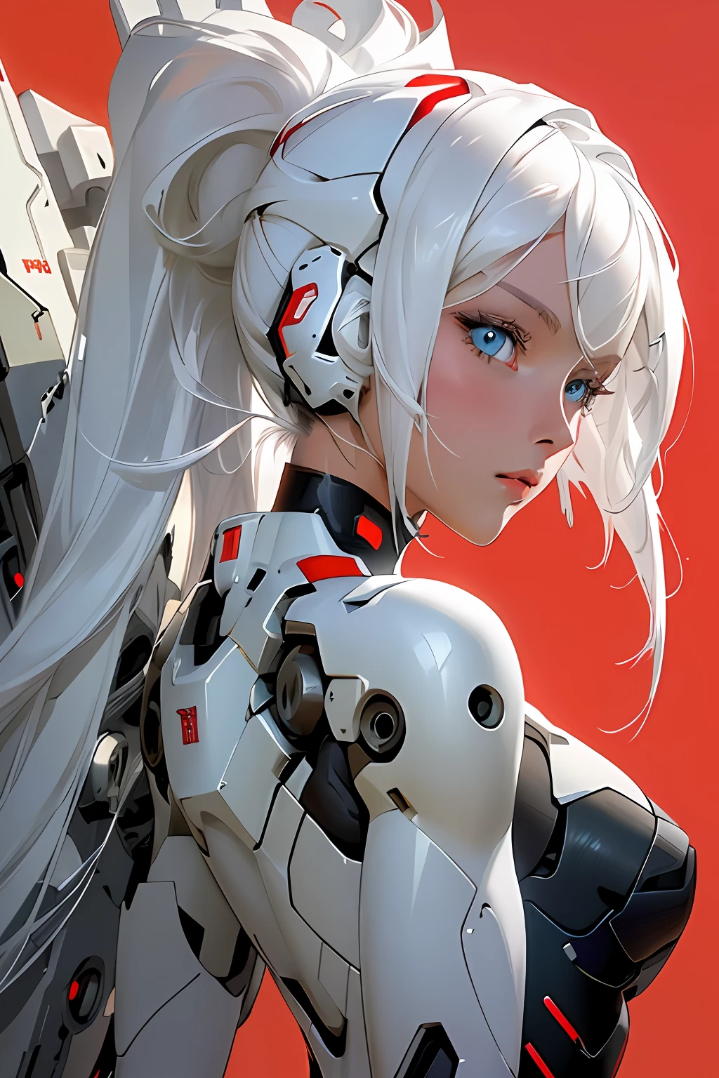 Mecha Suit Girl Fisheye