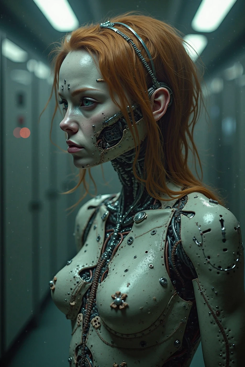 Cyborg Woman Laboratory Experiment