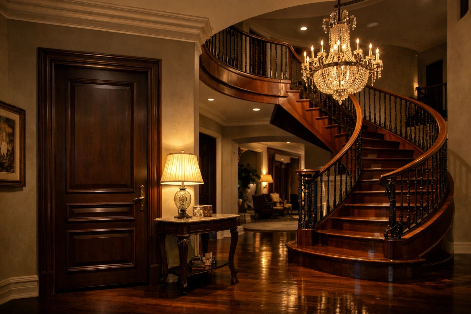 Luxury Home Staircase Chandelier