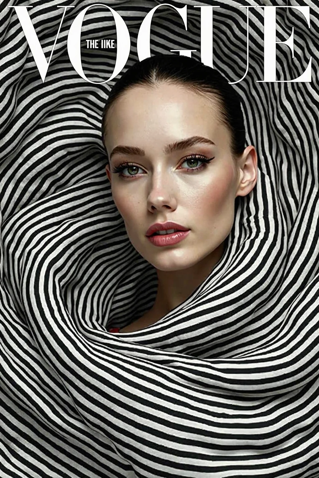 Vogue Magazine Stripe Vortex