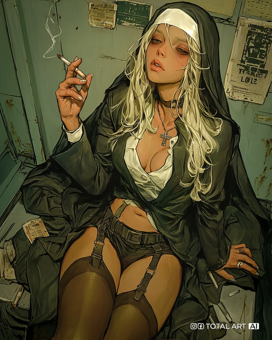 «The last cigarette»