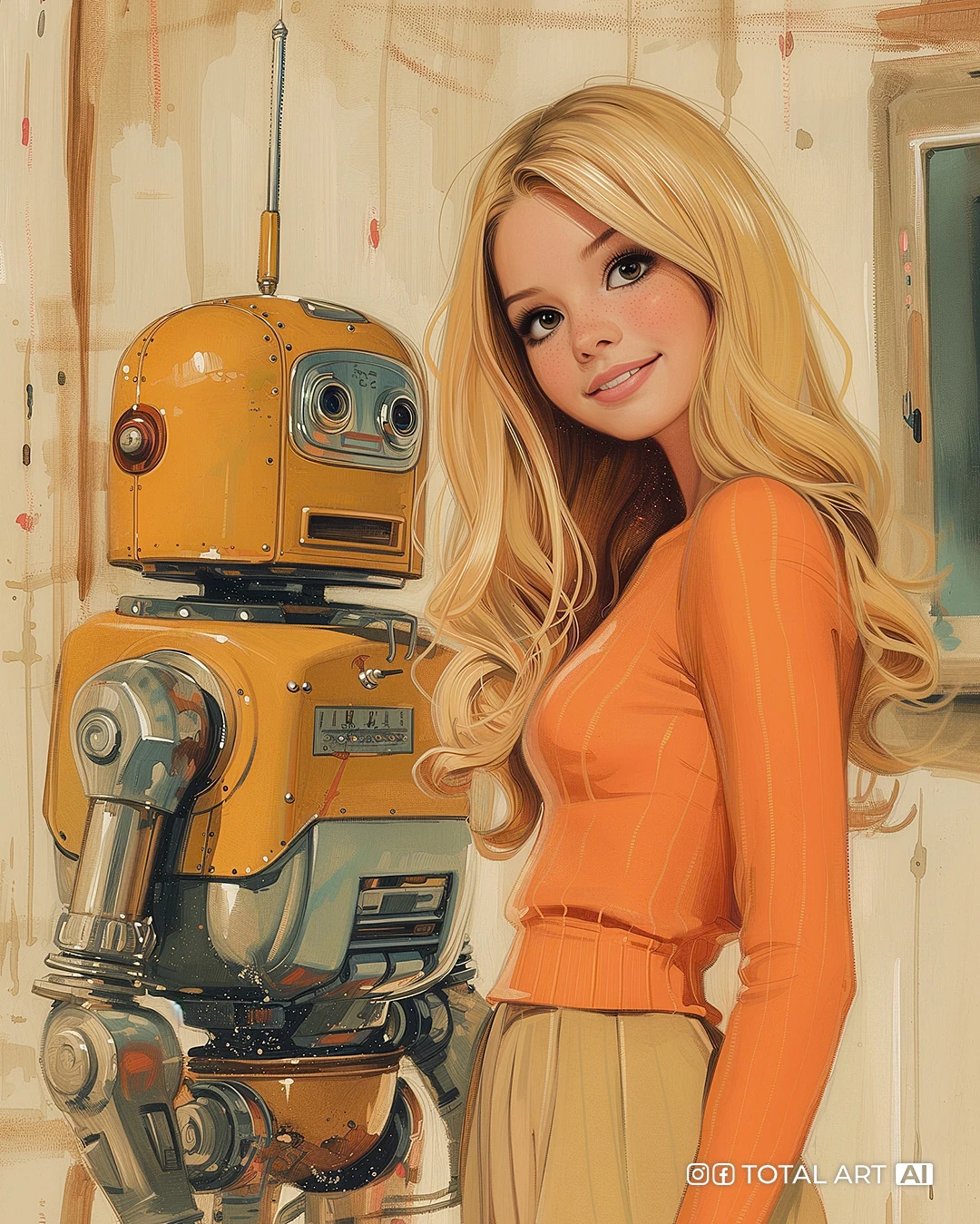 «My first robot!»
