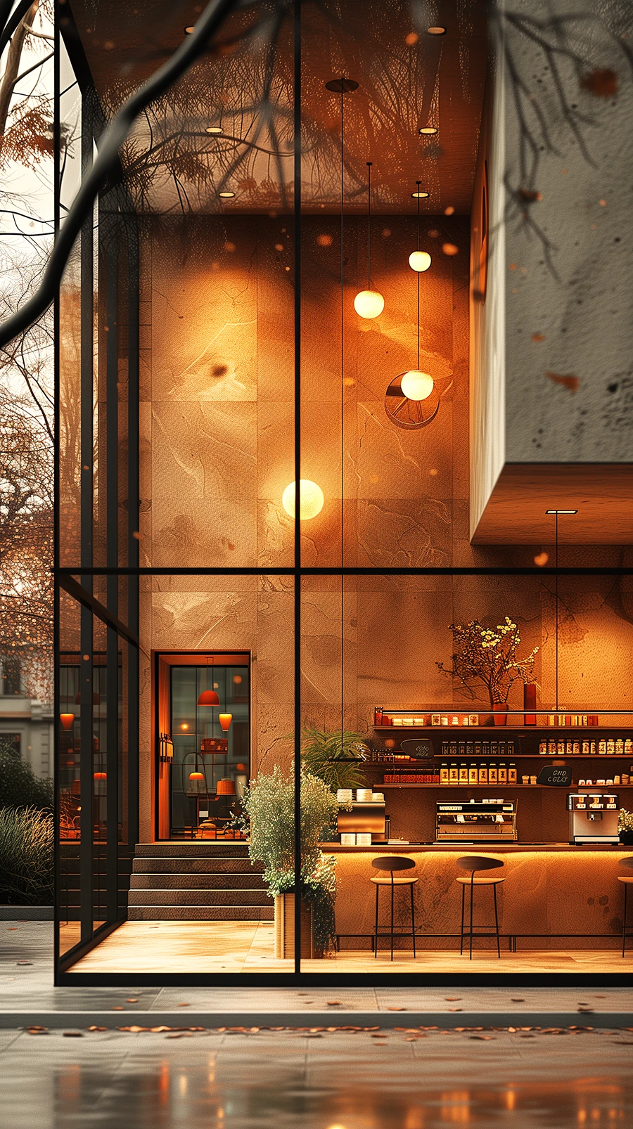Facade scene