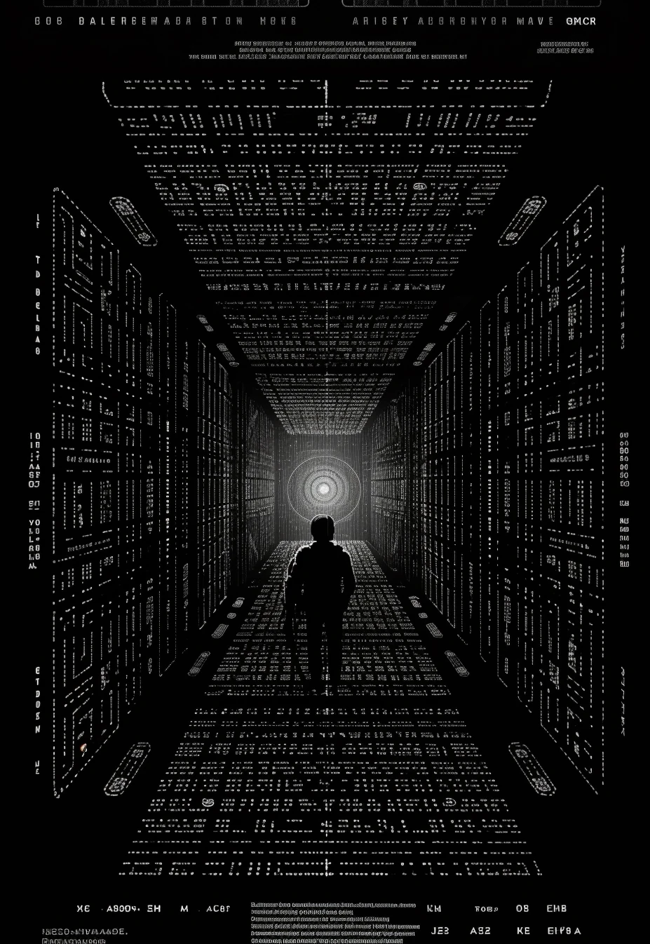 ASCII Space Odyssey Poster
