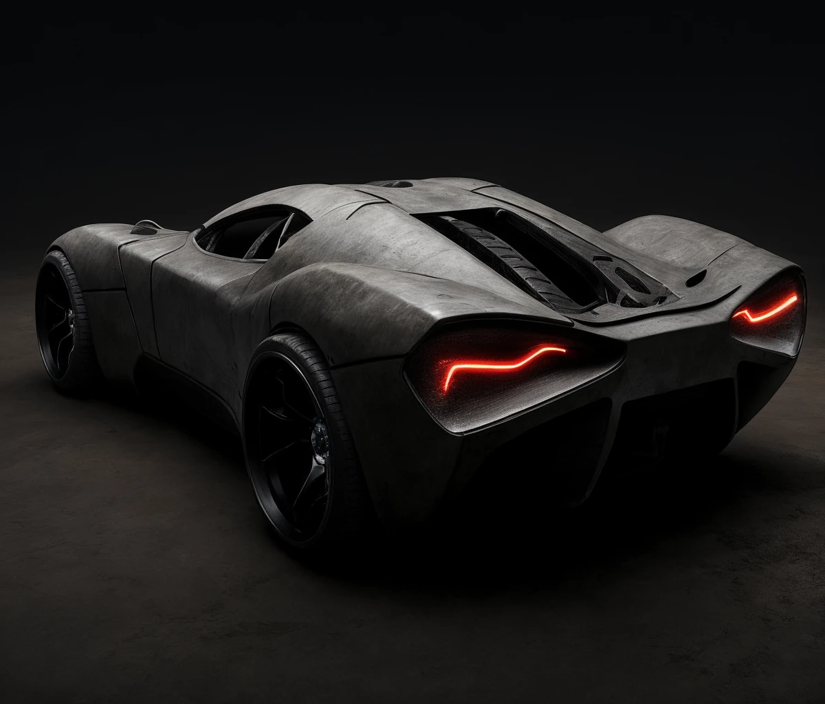 Dystopian Plant Shaped Car
