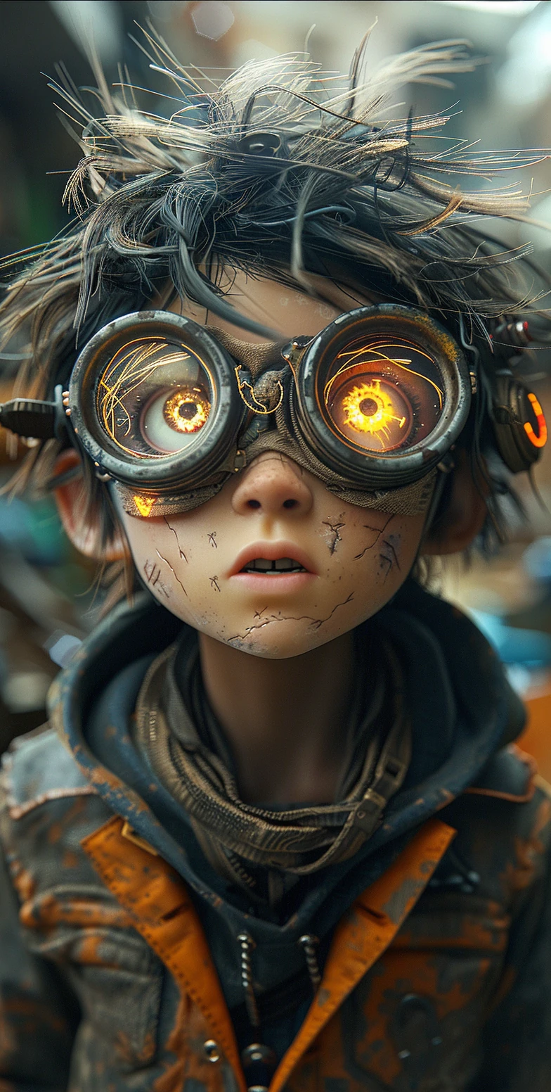 Child Post-Apocalyptic Apartment Goggles