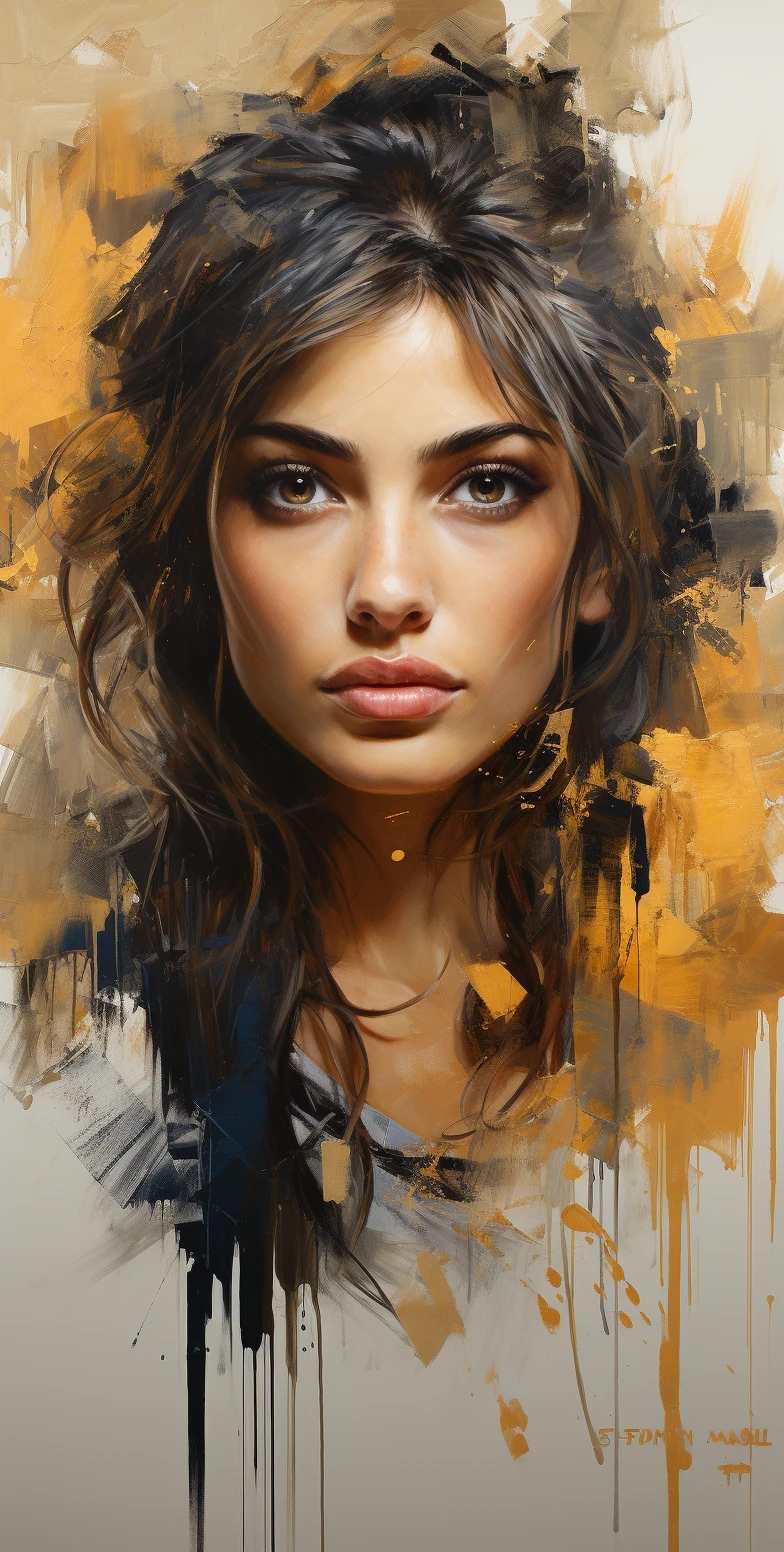 Mesopotamian Artist Portrait Painting
