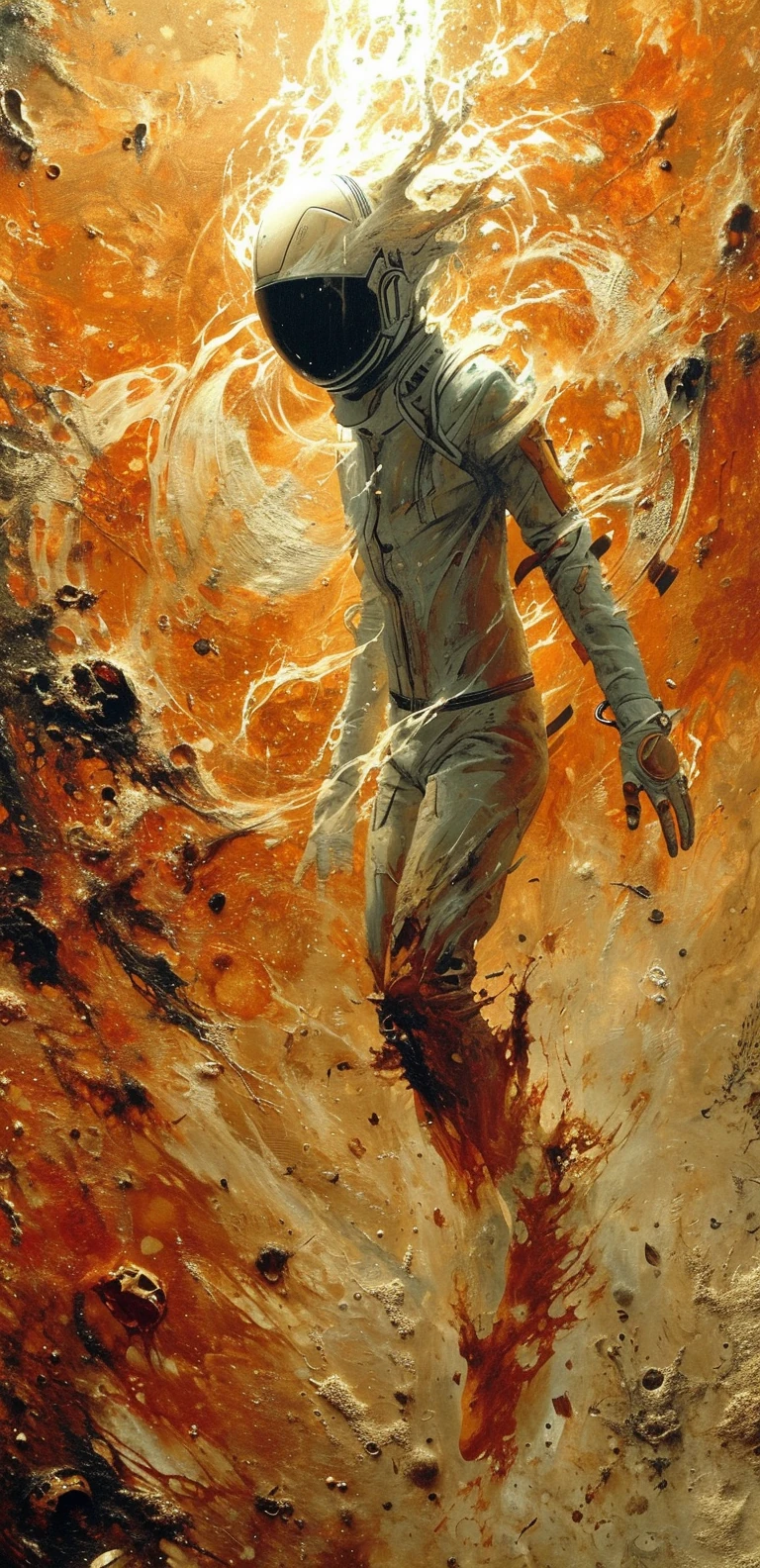 Sci-Fi Woman Comic Art