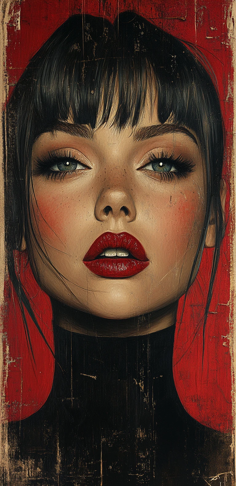Woman Movie Poster Red