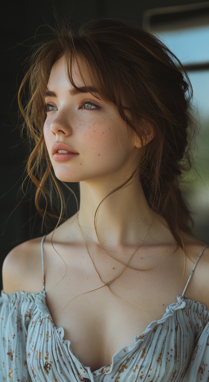 Woman Street Side Angle