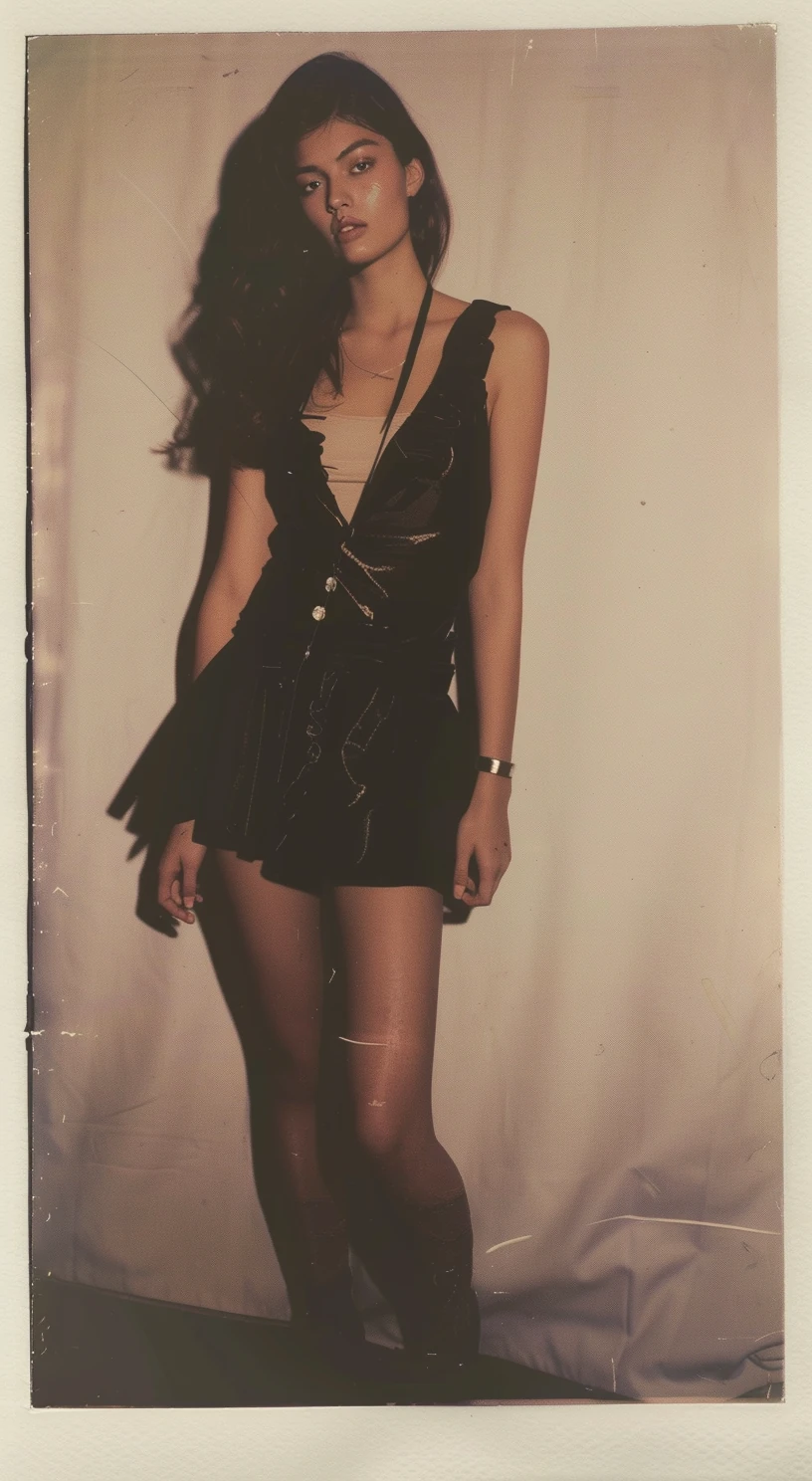 Female Model Polaroid Chanel