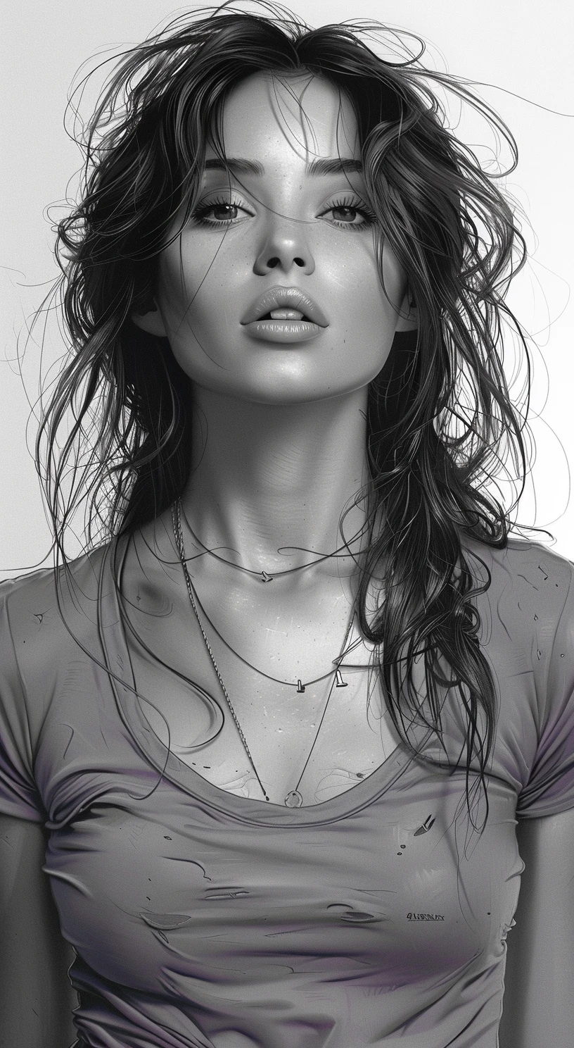 Woman Portrait Comic Art