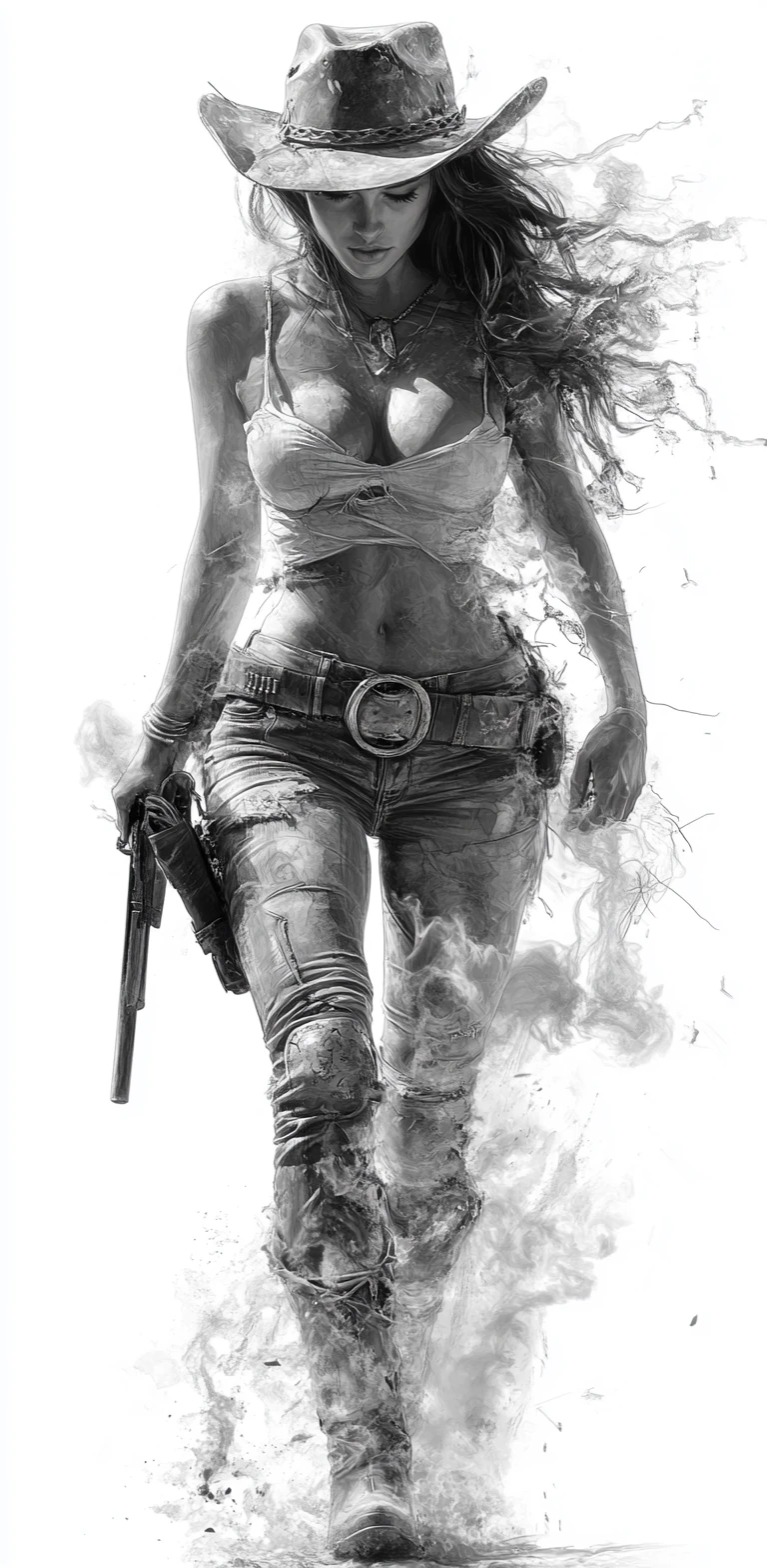 Urban Cowgirl Street Walking