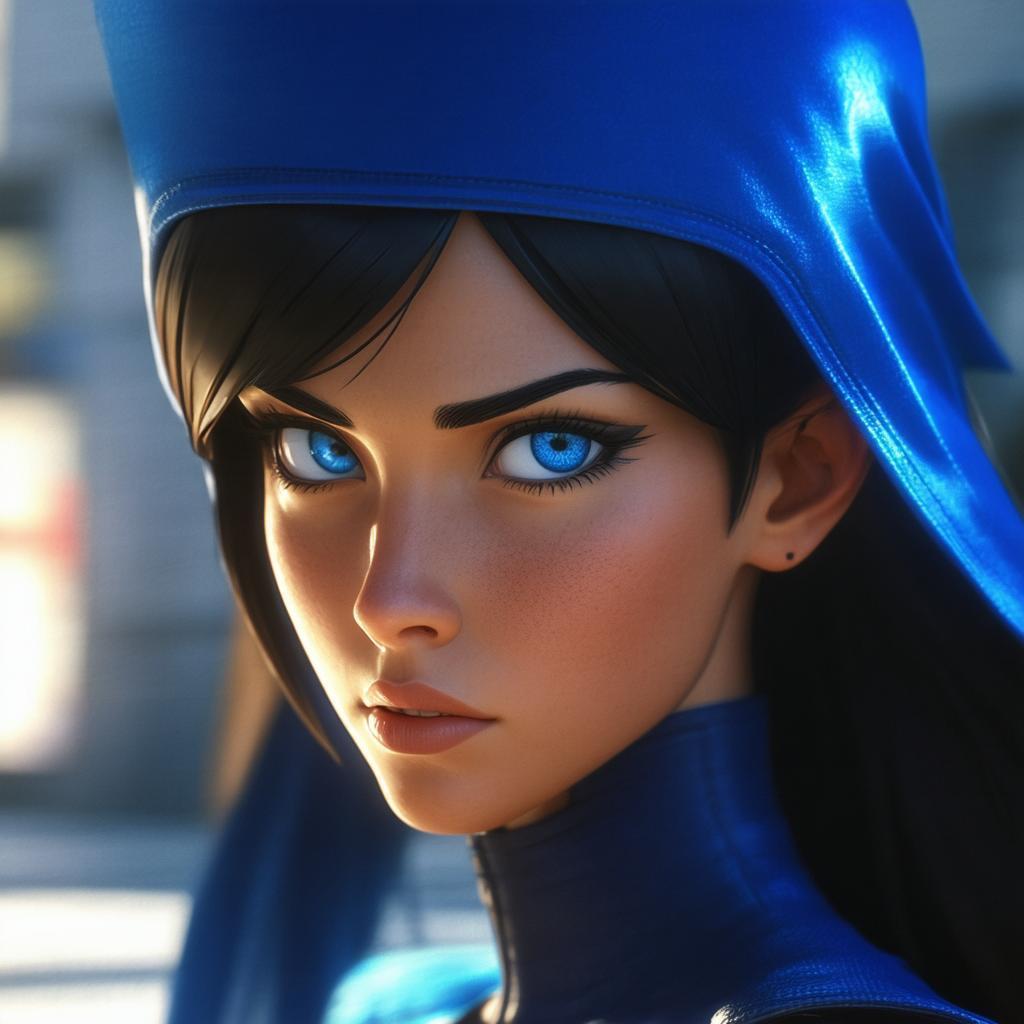 Nico Robin in Sunlit Photorealistic 3D