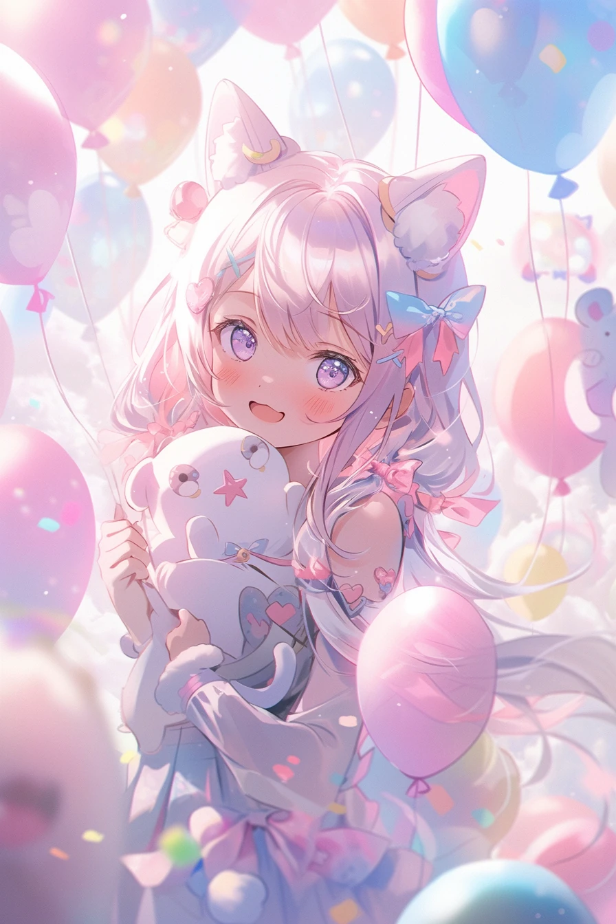 Cute Anime Mascot Pastel Fairy