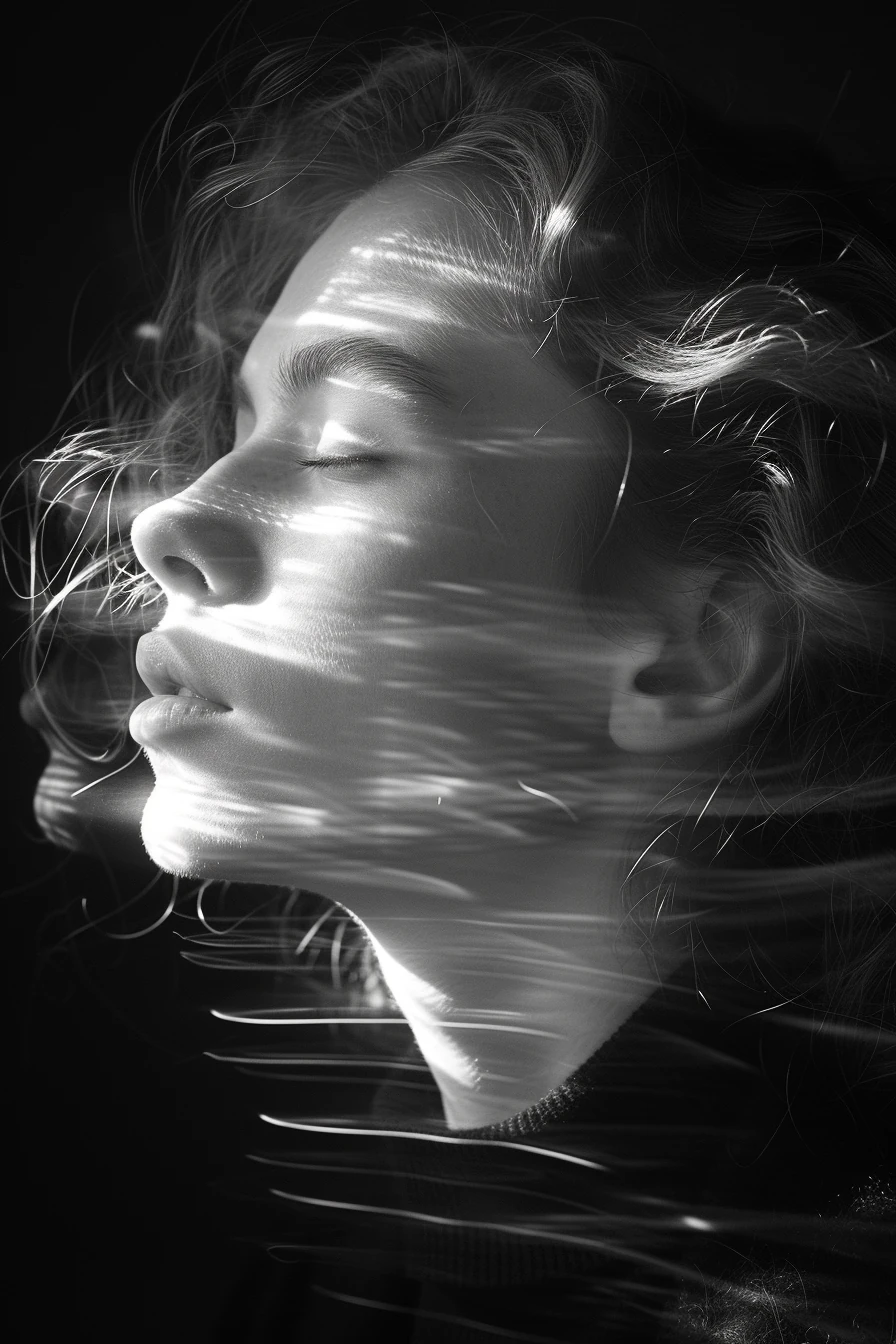 Minimalist Girl Ethereal Beauty