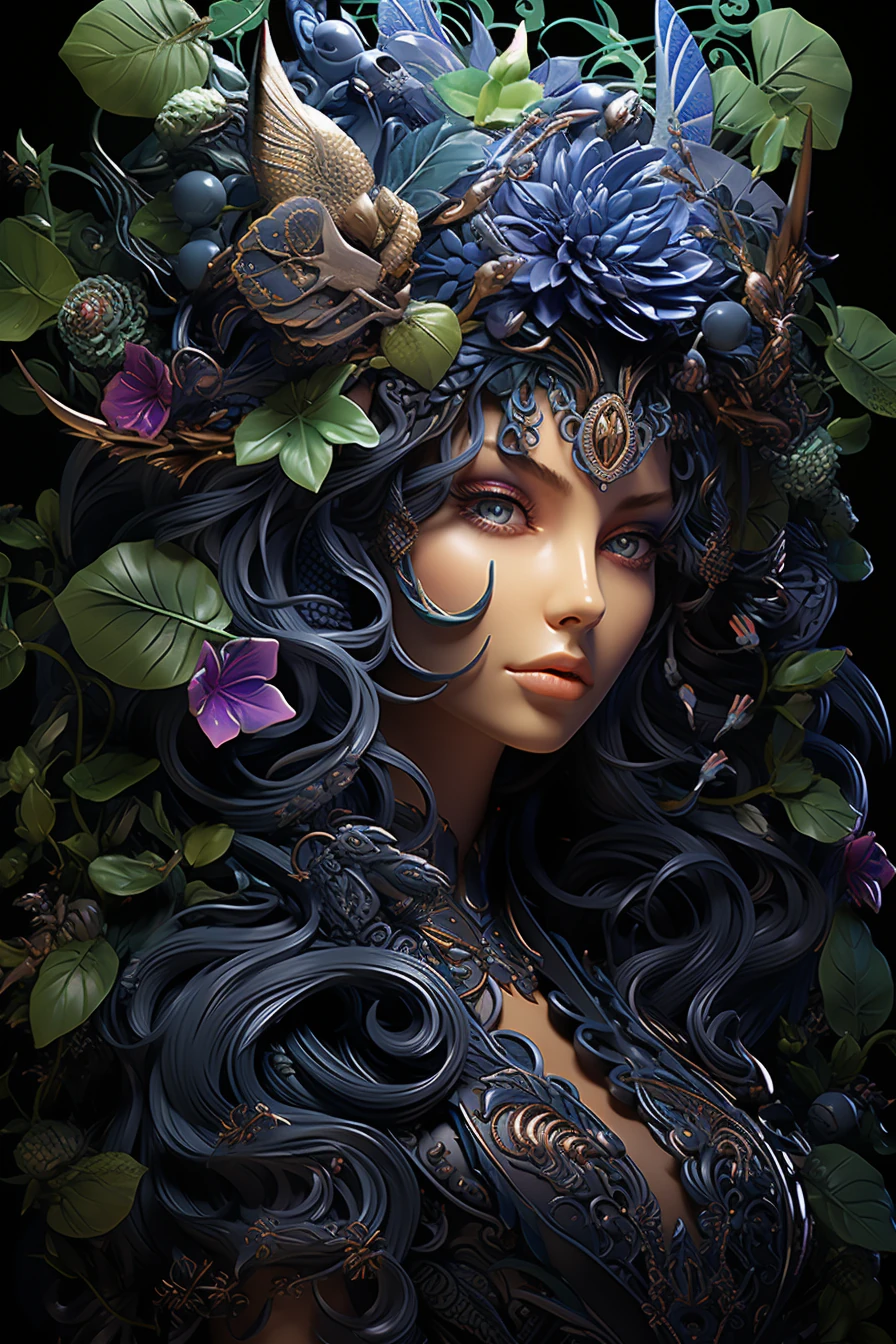 Elusive Fae Lavender Scales Moon