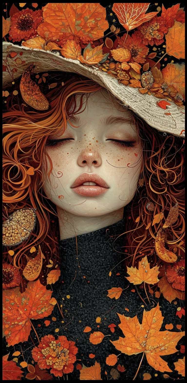 Fall Art Digital Painting