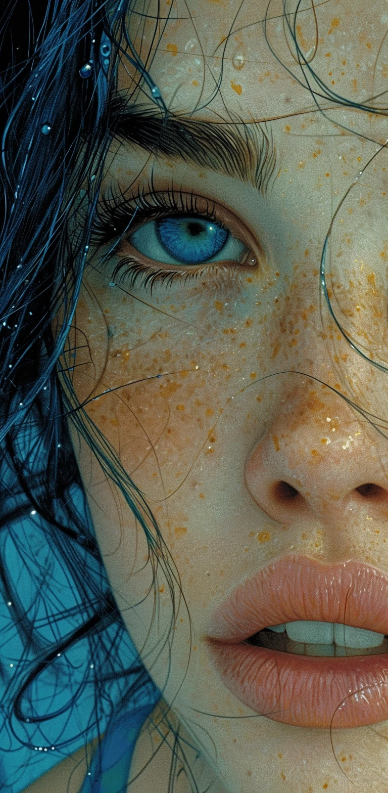 Woman Comic Book Art