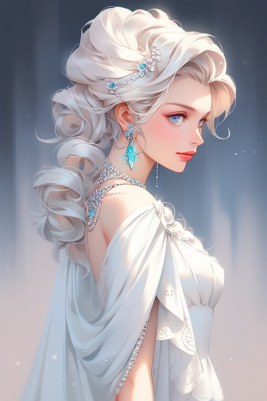 Game Character Elegant Costume