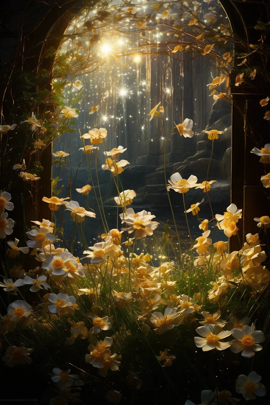 Sparklecore Garden Moonbeams Flowers
