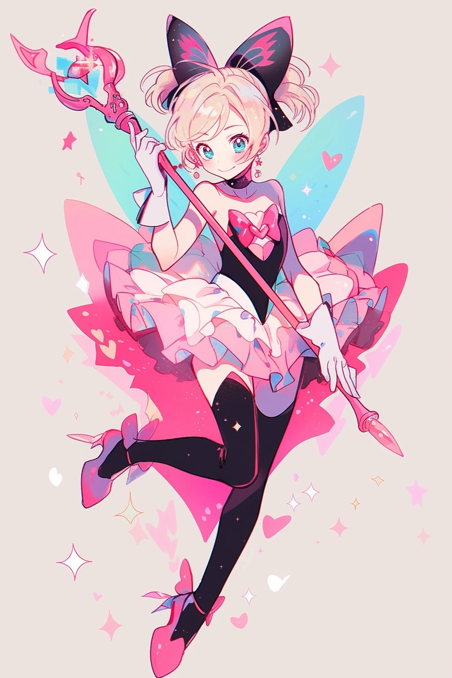 Magical Girl Manga Portrait