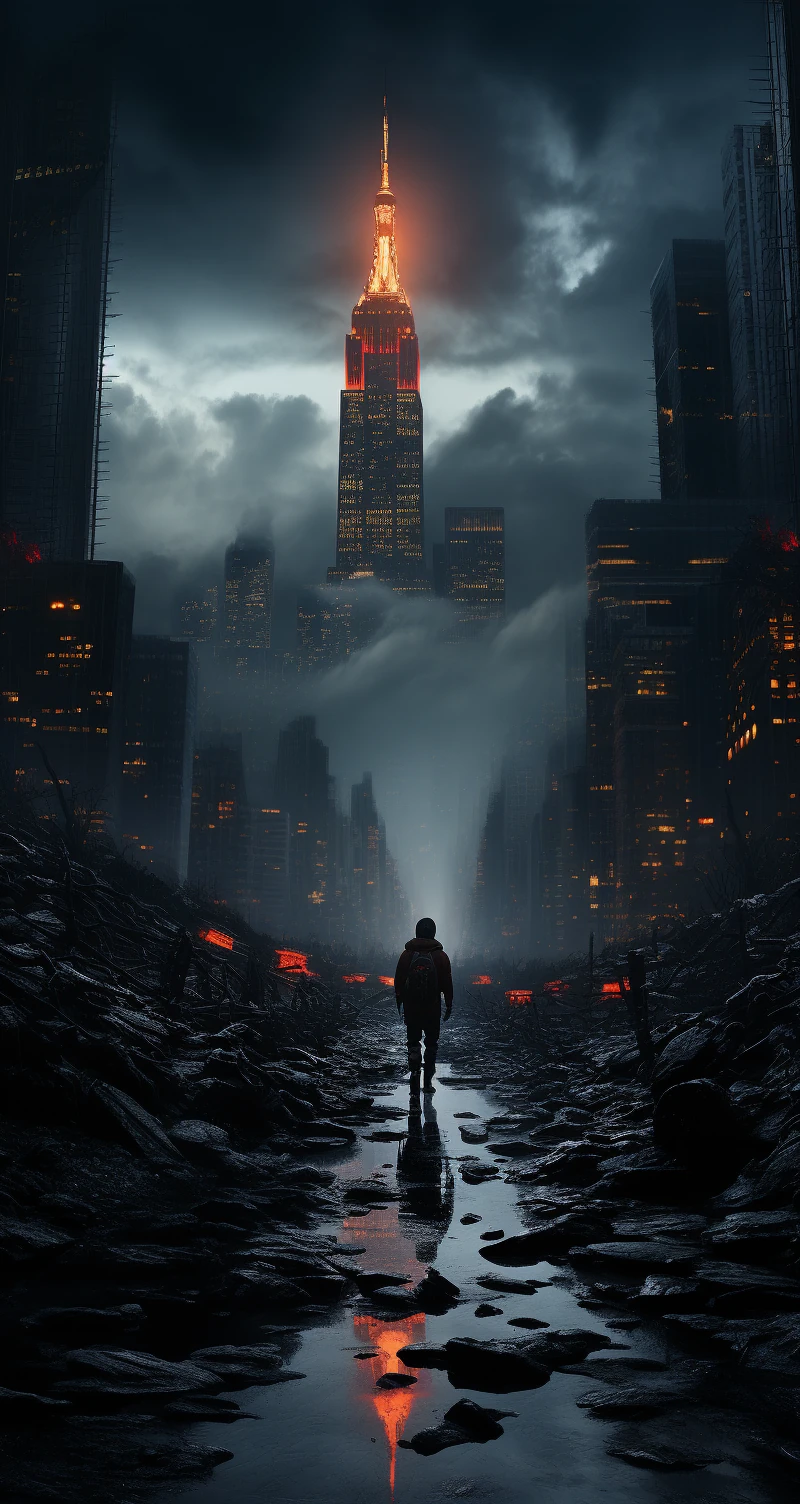 Dystopian New York Gritty