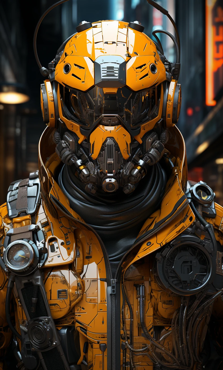 Sci Character Art Visual Study