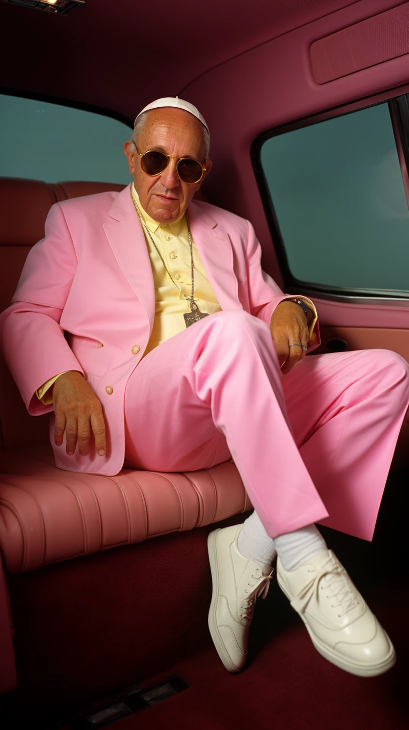 Pope Francis Miami Eighties