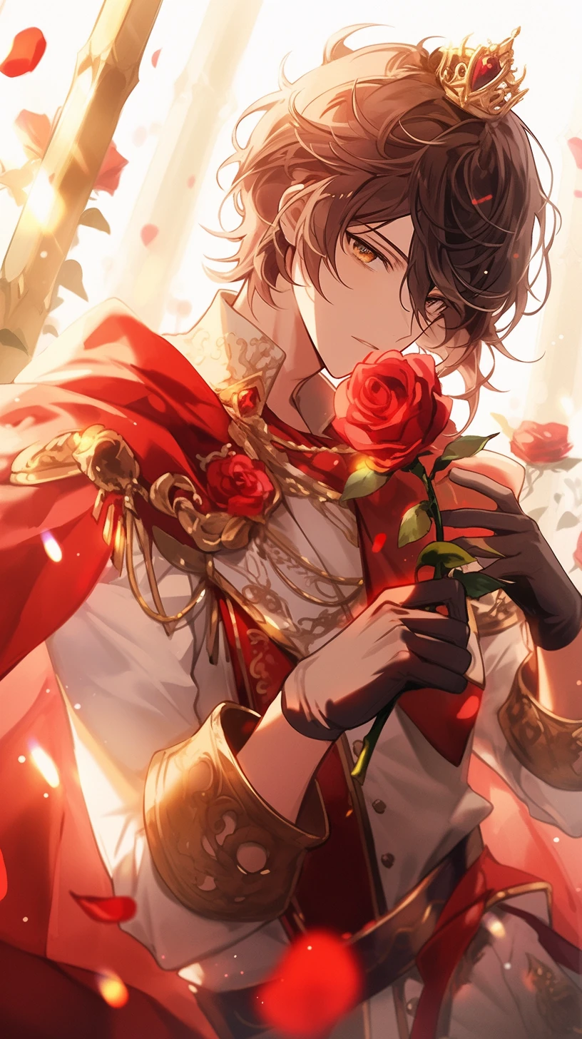 Charming Prince Rose Disney